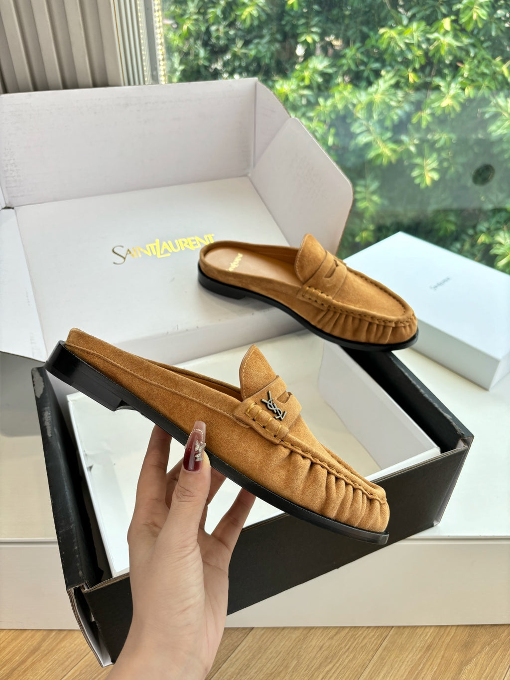 Saint Laurent Paris Terlik