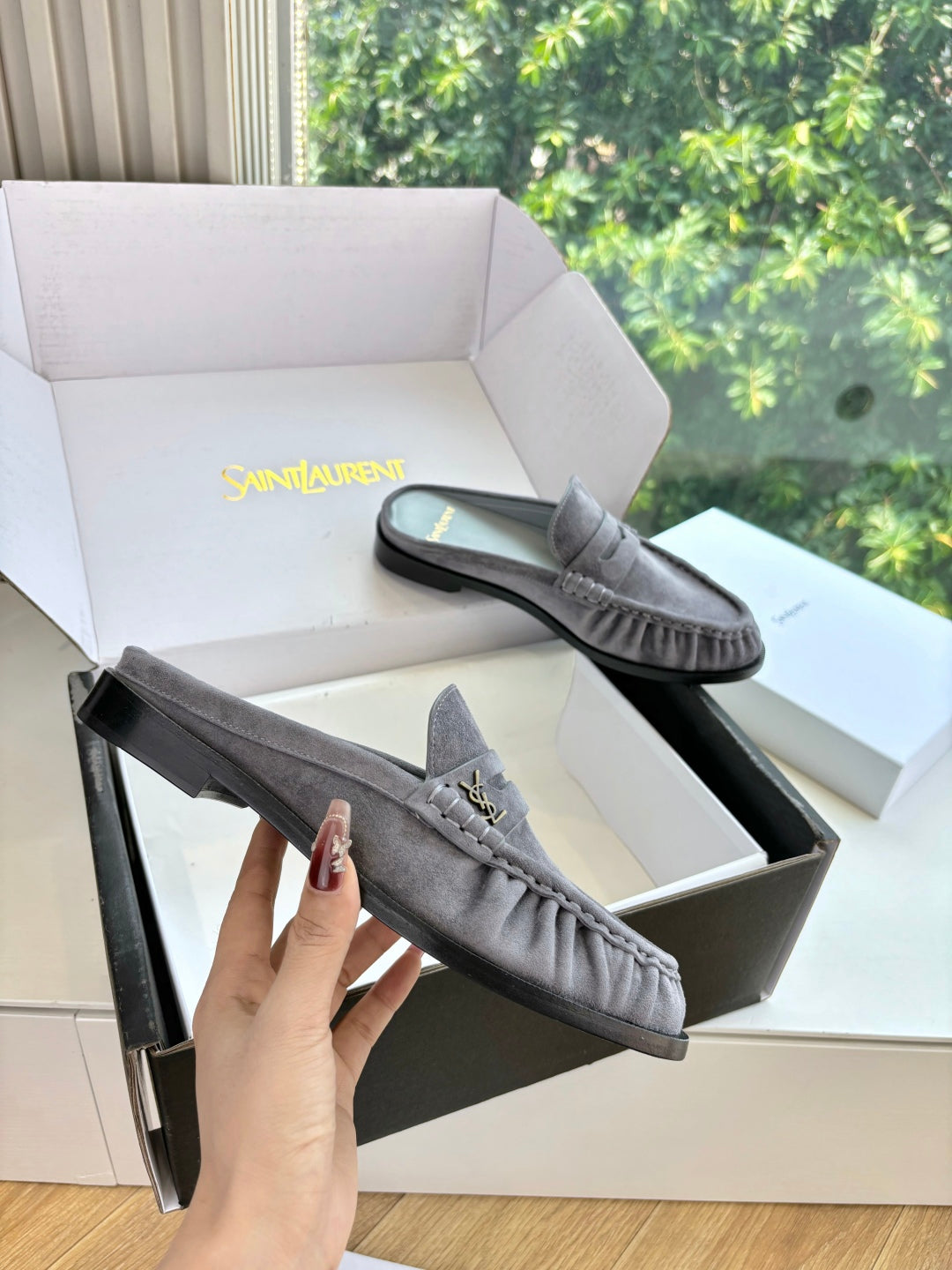 Saint Laurent Paris Terlik