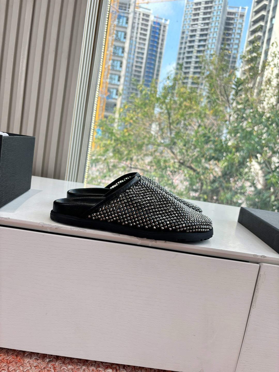 Saint Laurent Paris Slipper