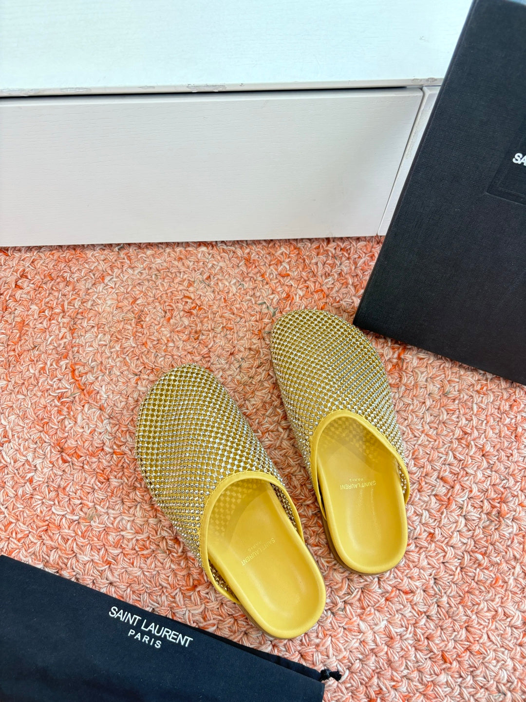 Saint Laurent Paris Slipper