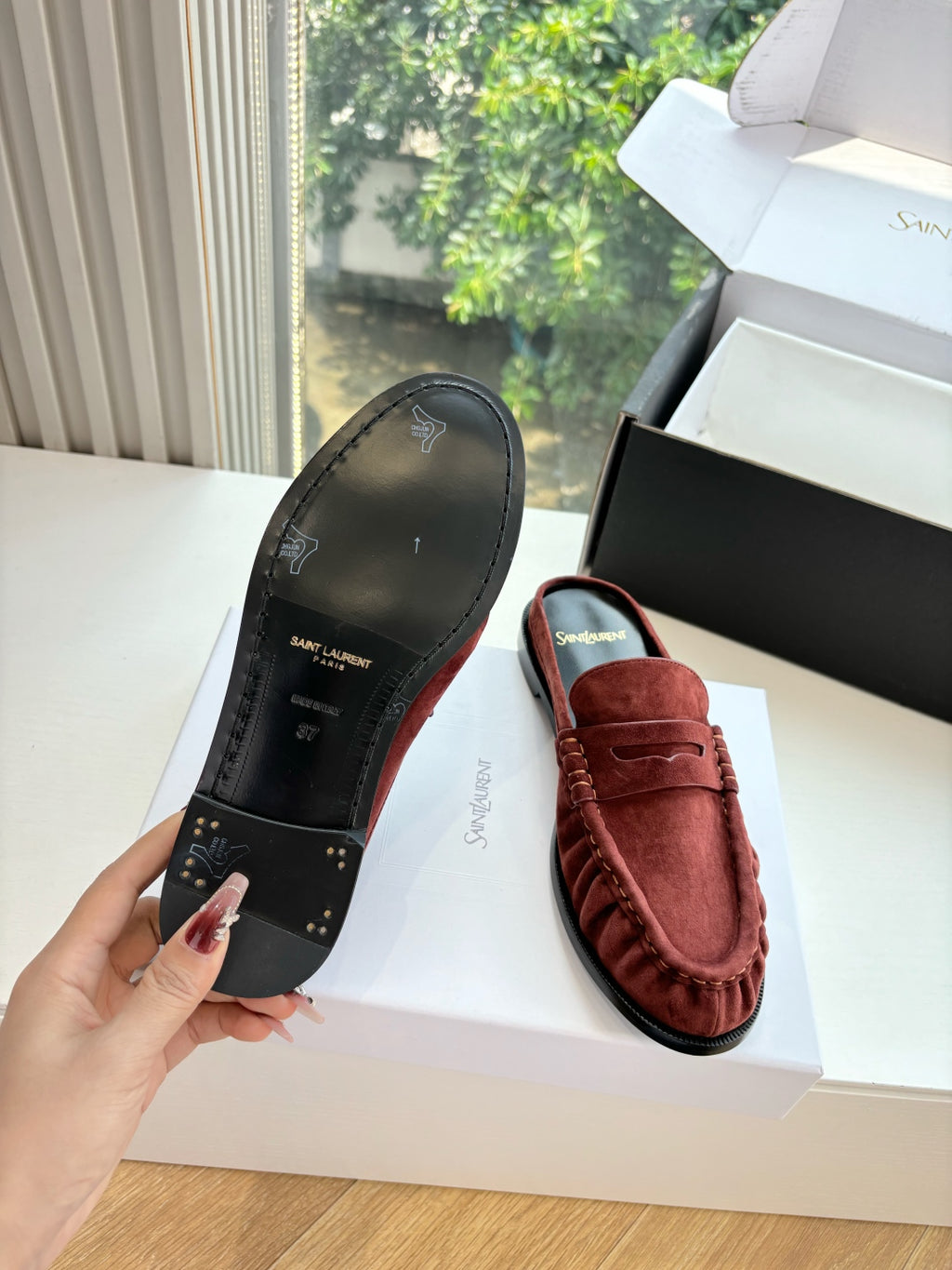 Saint Laurent Paris Terlik