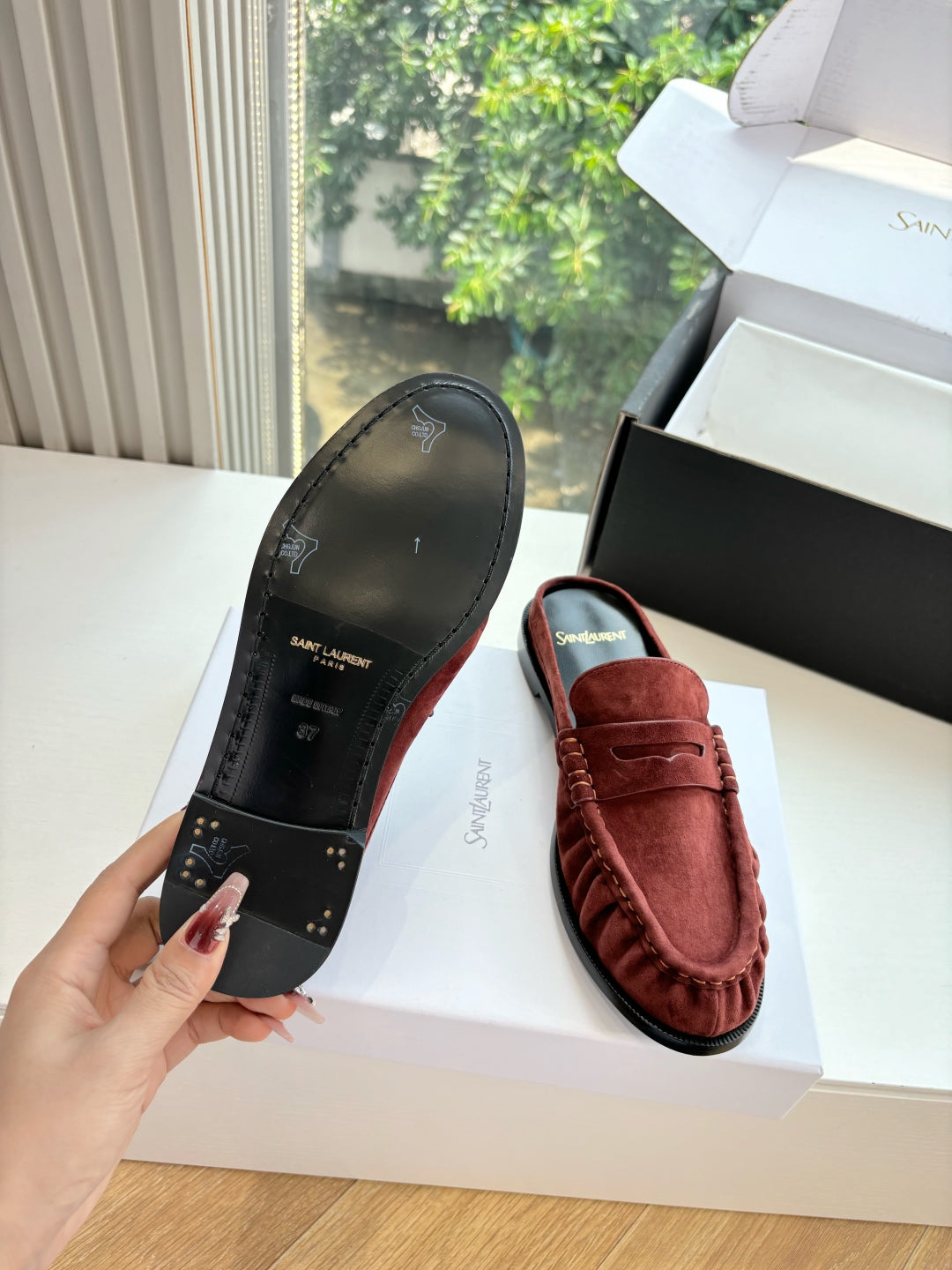 Saint Laurent Paris Terlik