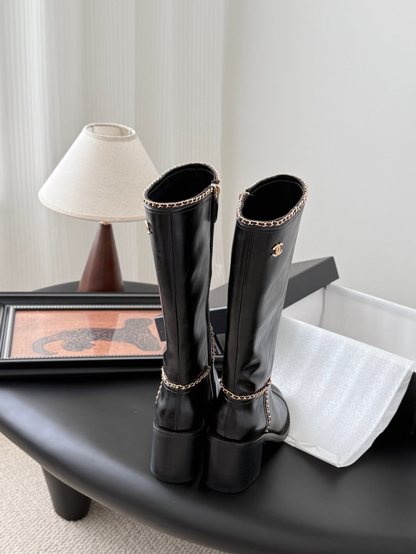 Chanel Deri Çizme