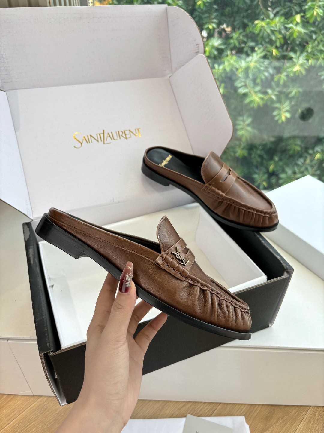 Saint Laurent Paris Terlik