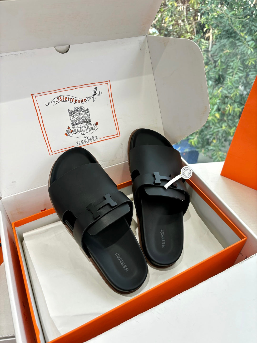 Hermes Slipper
