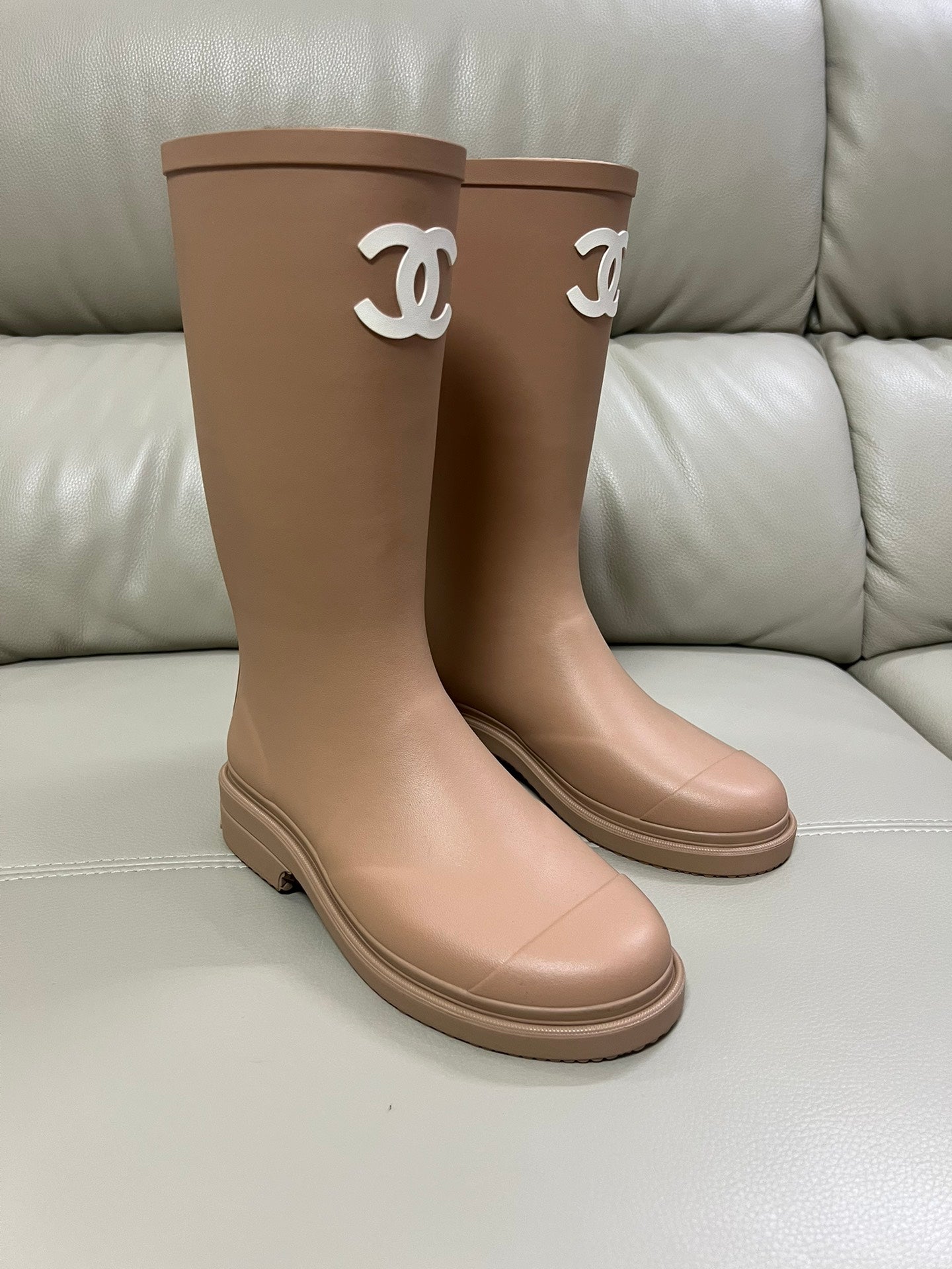 Chanel Rain Boot