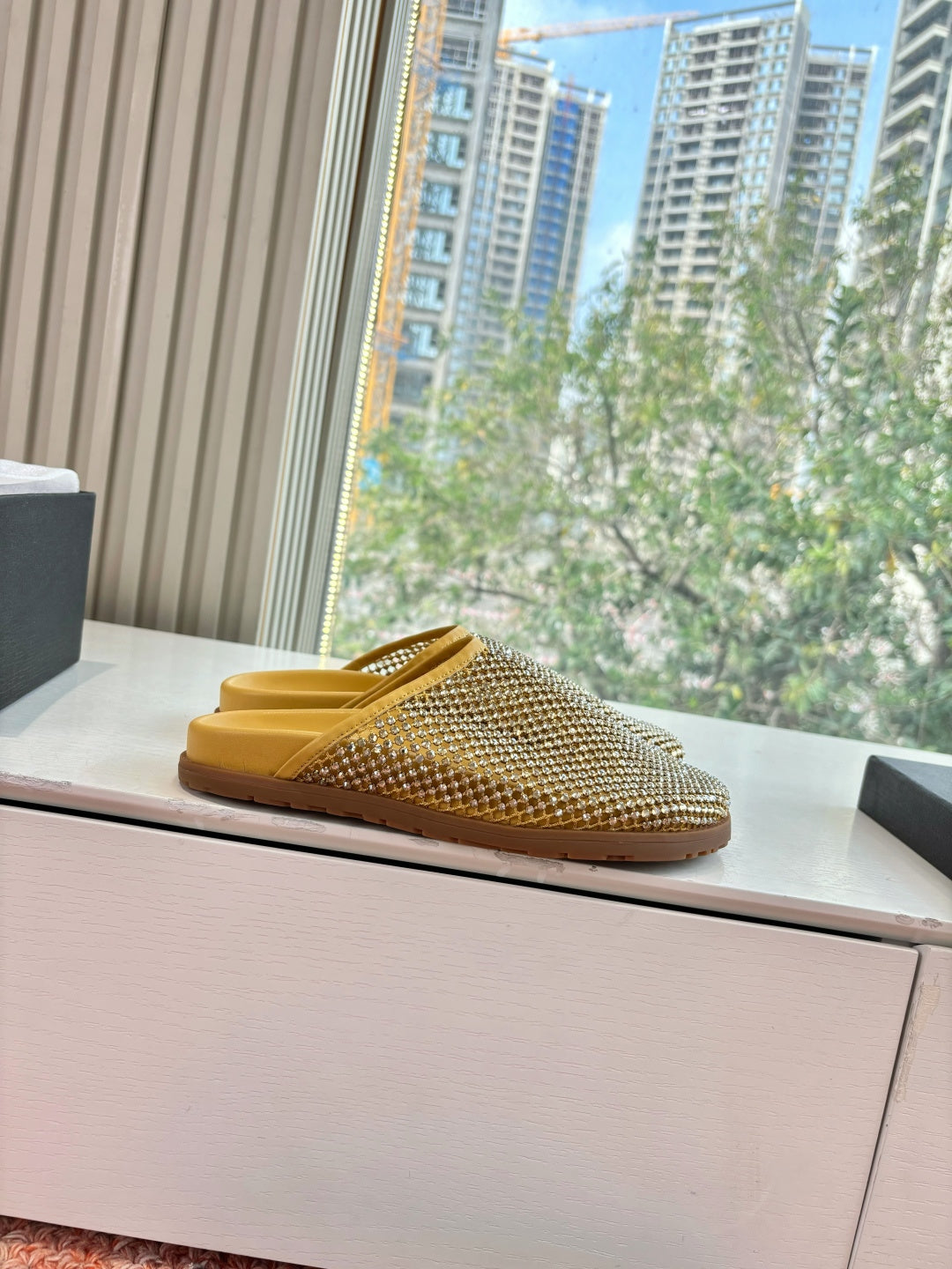 Saint Laurent Paris Slipper