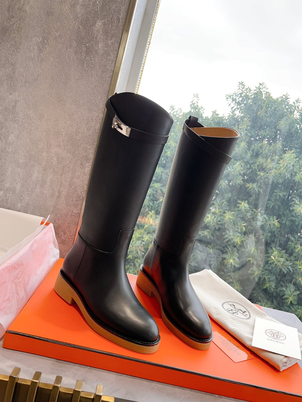 Hermes Çizme Premium