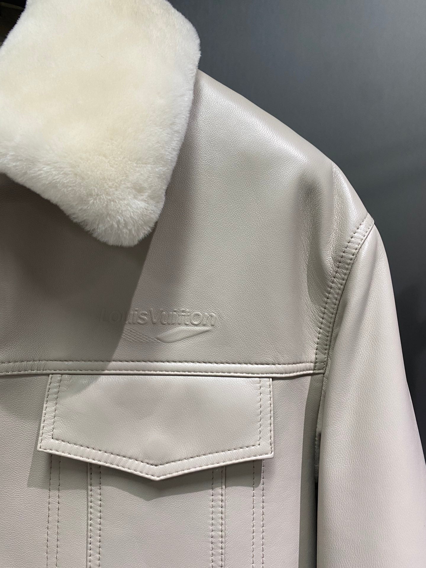 Louis Vuitton Deri Ceket