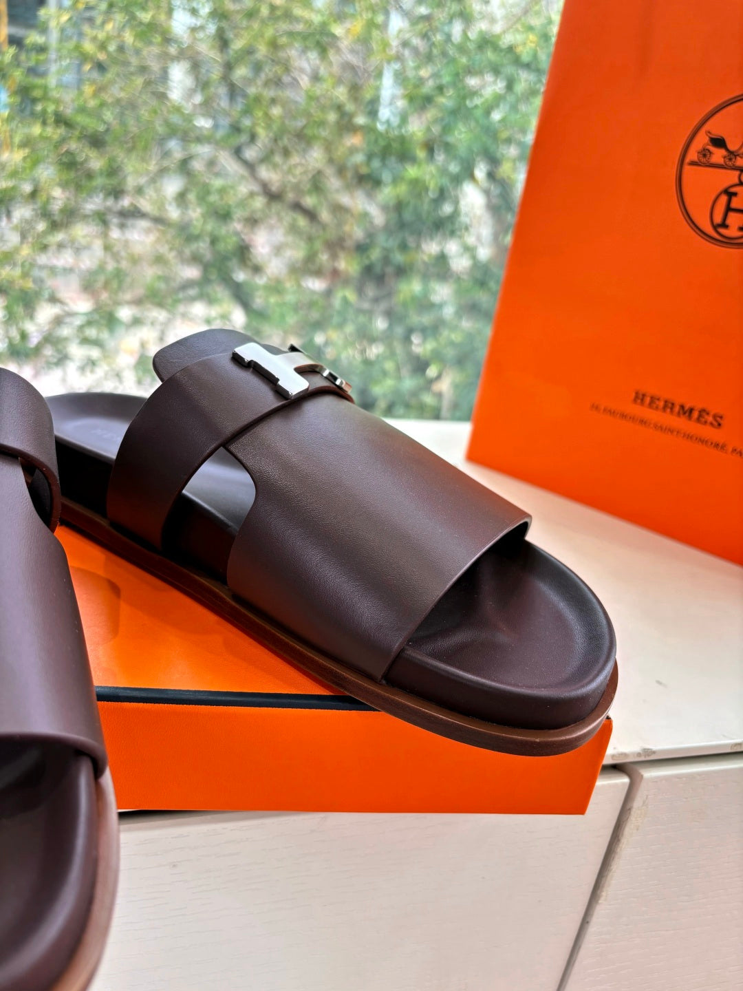 Hermes Slipper
