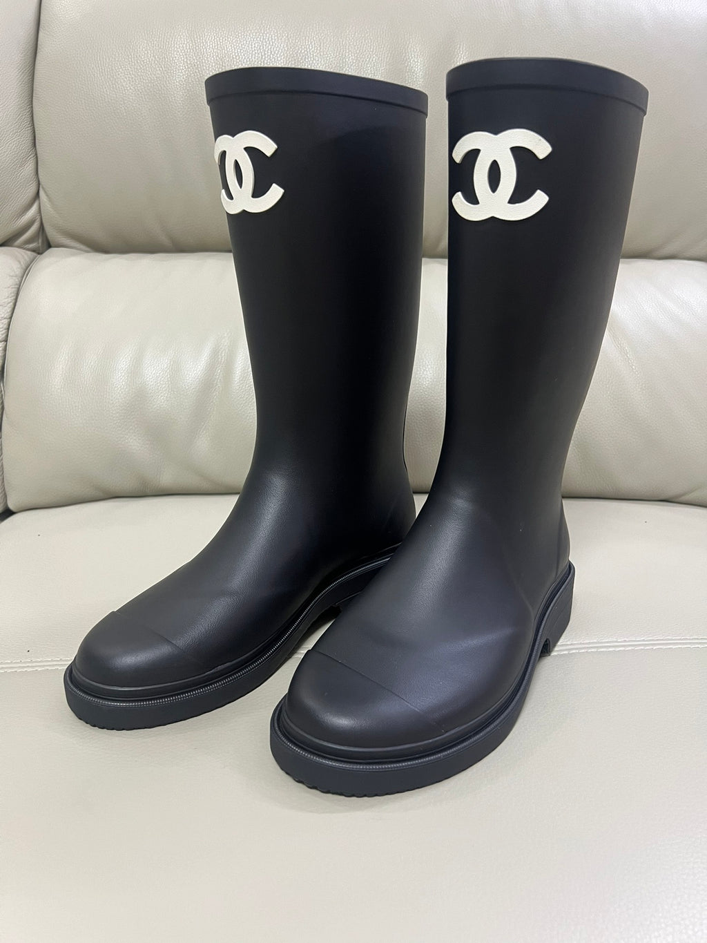 Chanel Rain Boot