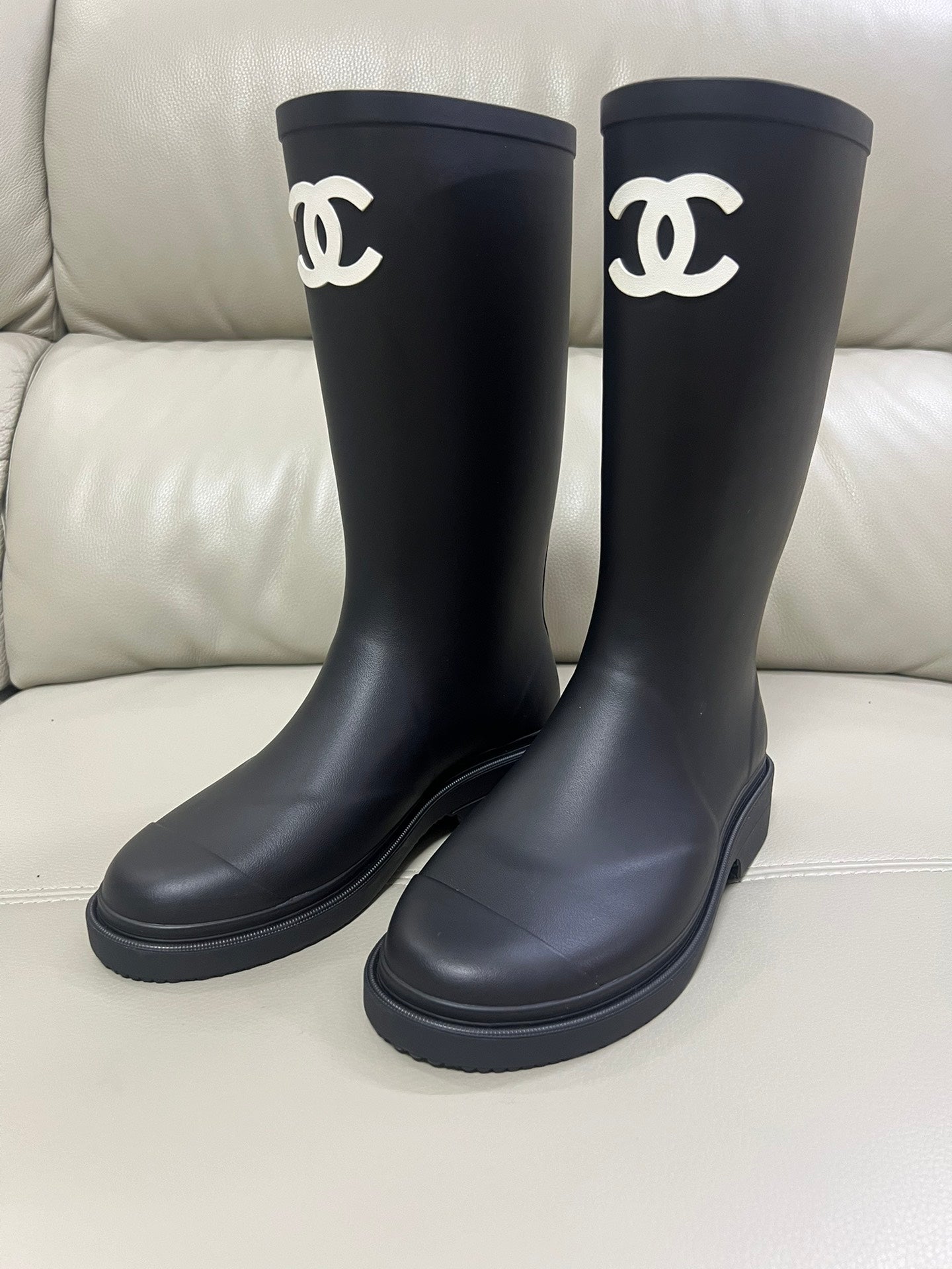 Chanel Rain Boot