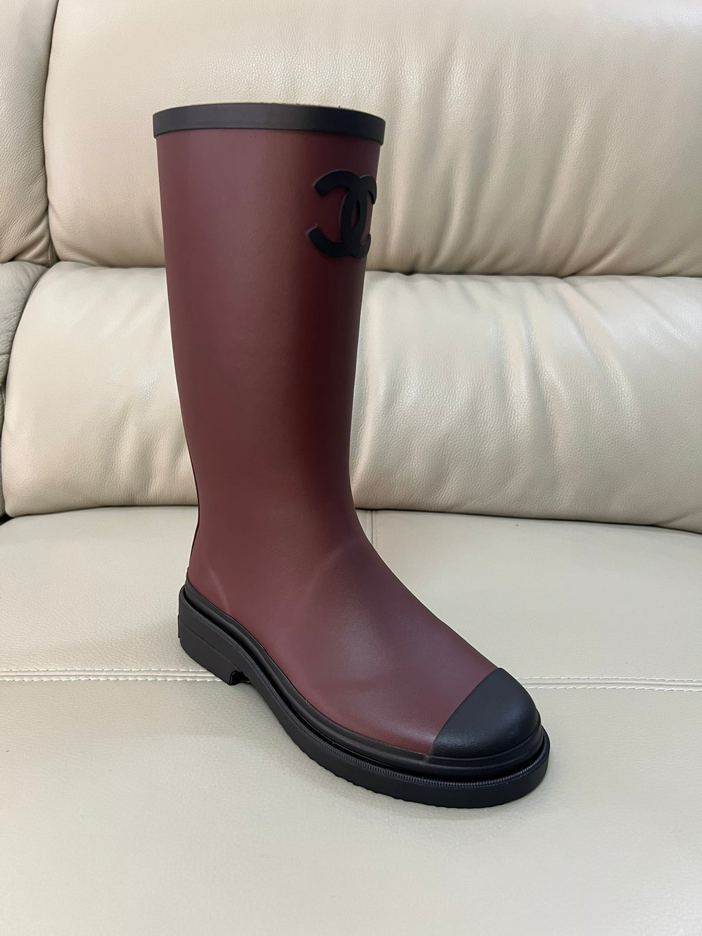 Chanel Rain Boot
