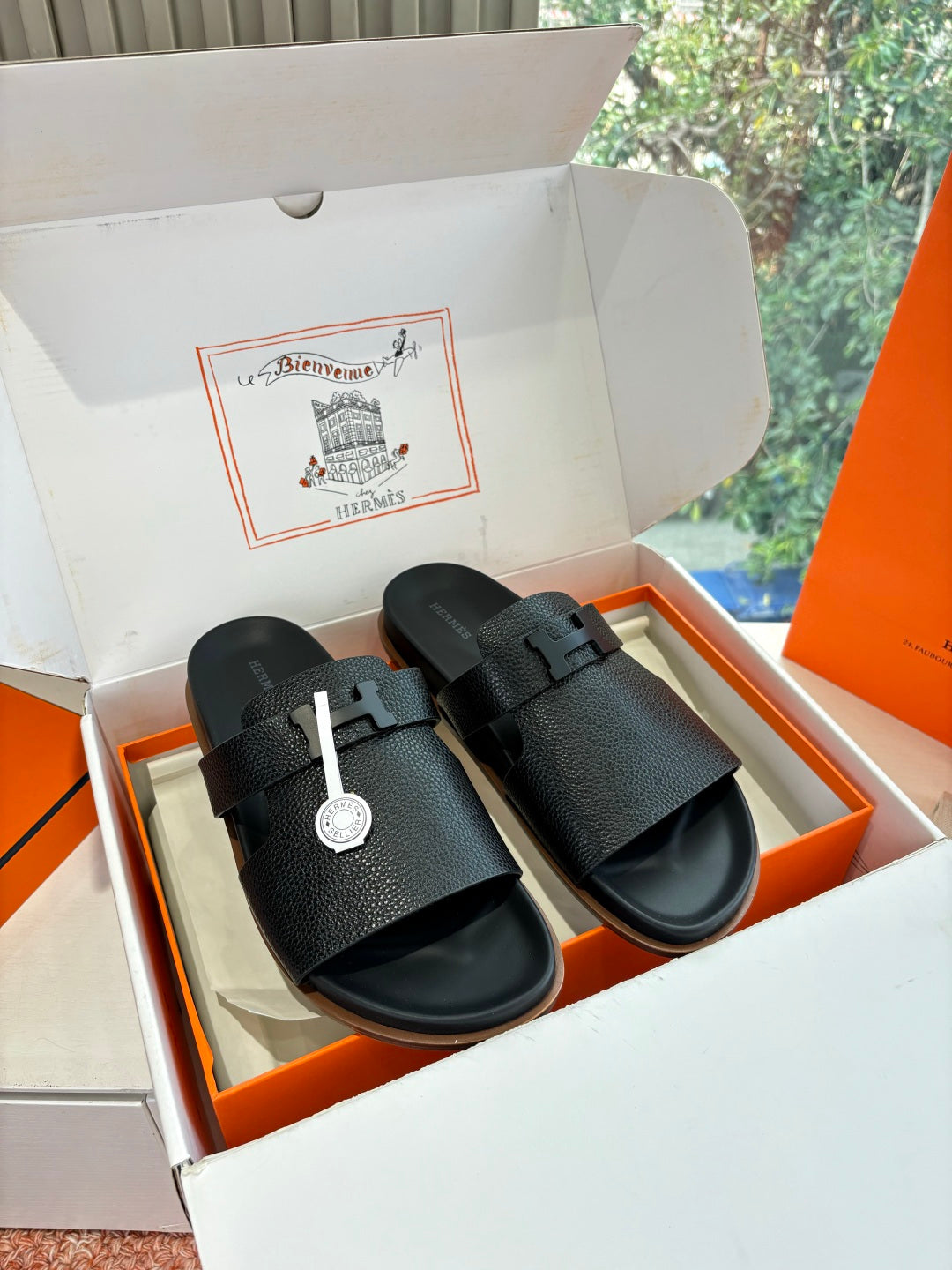 Hermes Slipper
