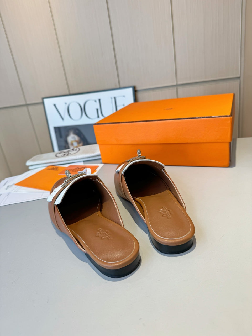 Hermes Slipper