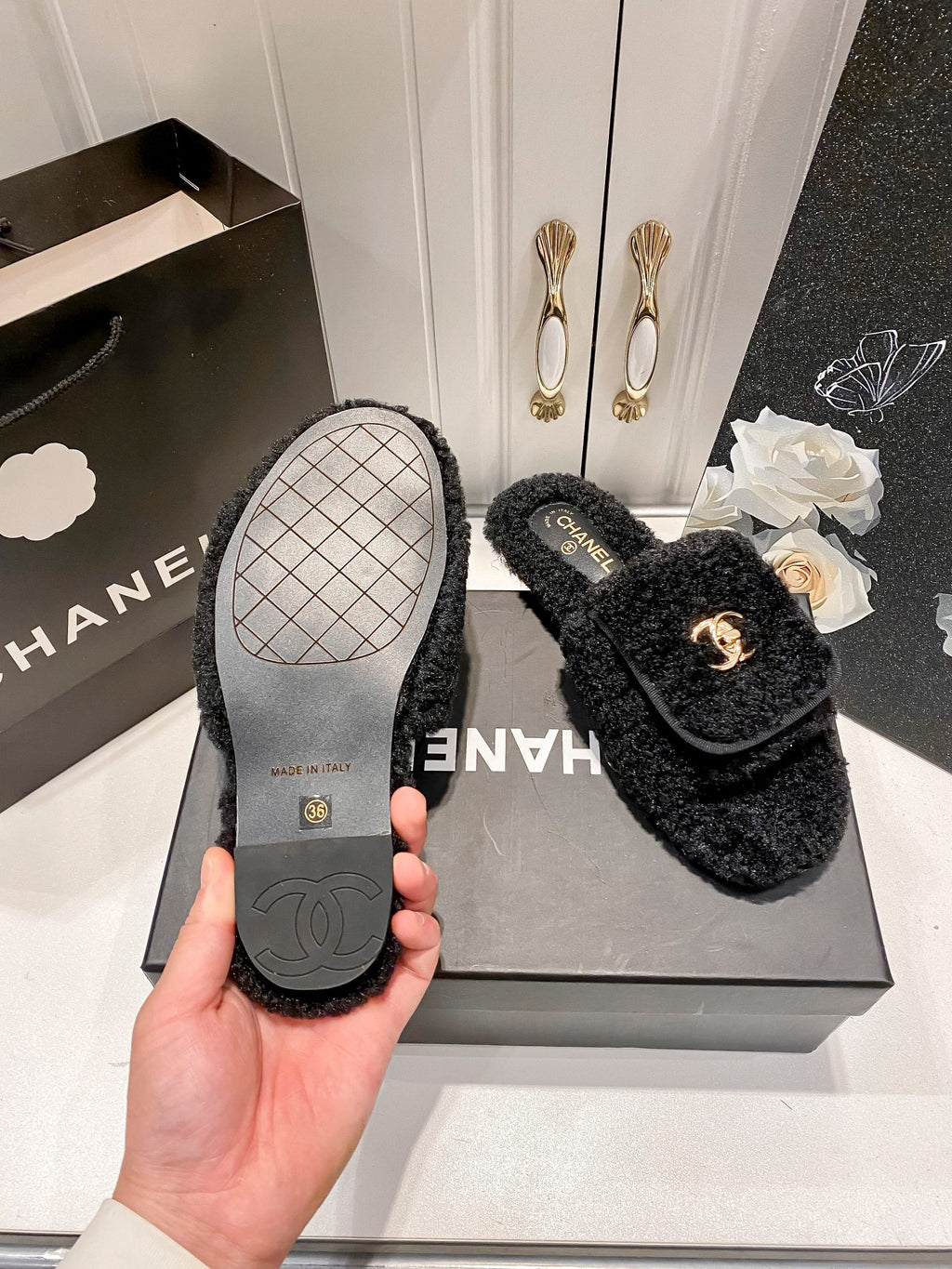Chanel Slipper