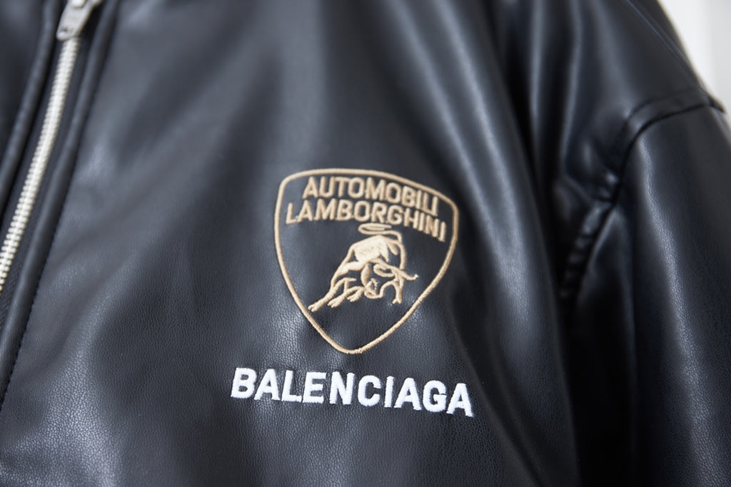 Balenciaga Deri Ceket Unisex
