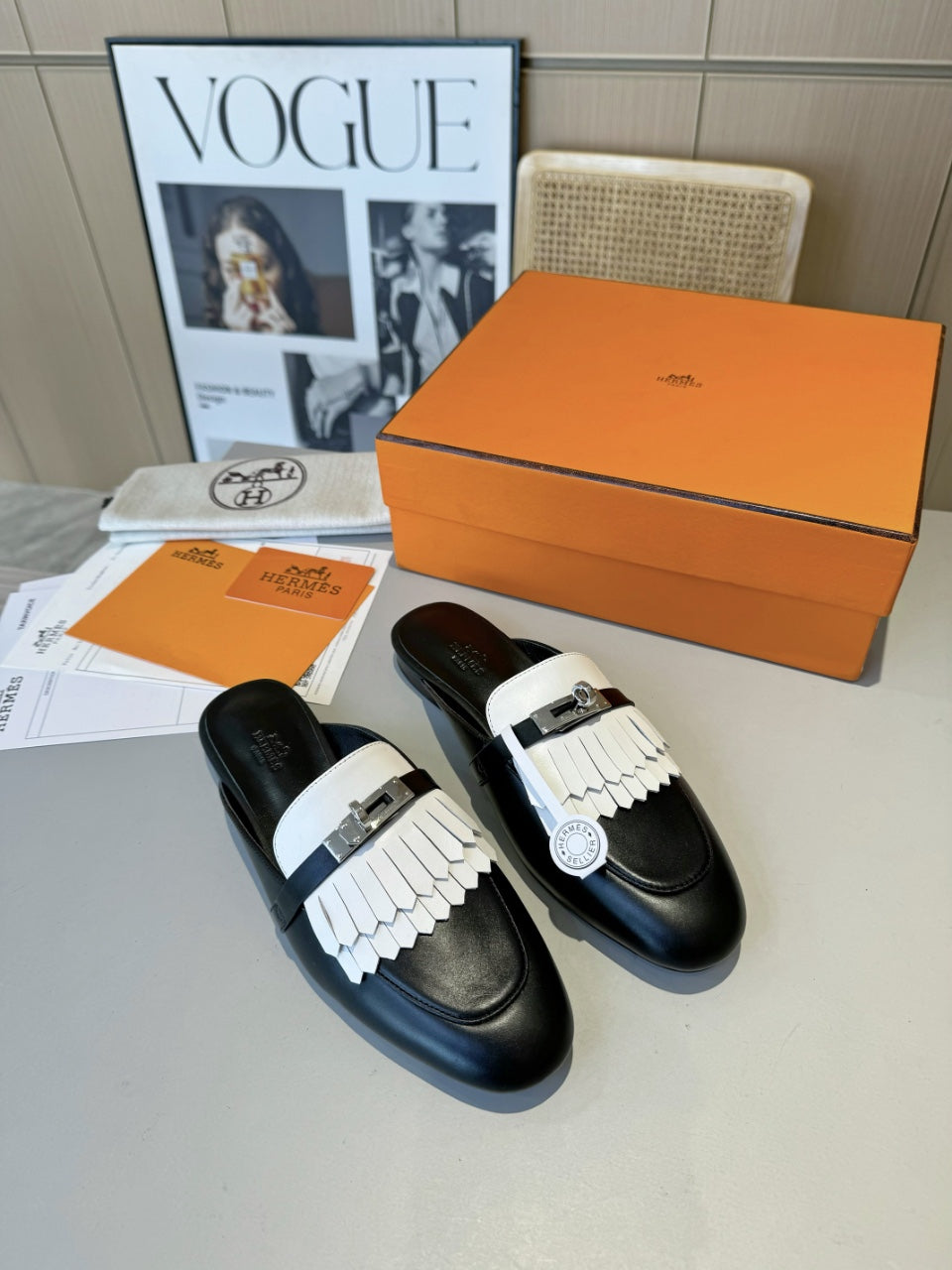 Hermes Slipper
