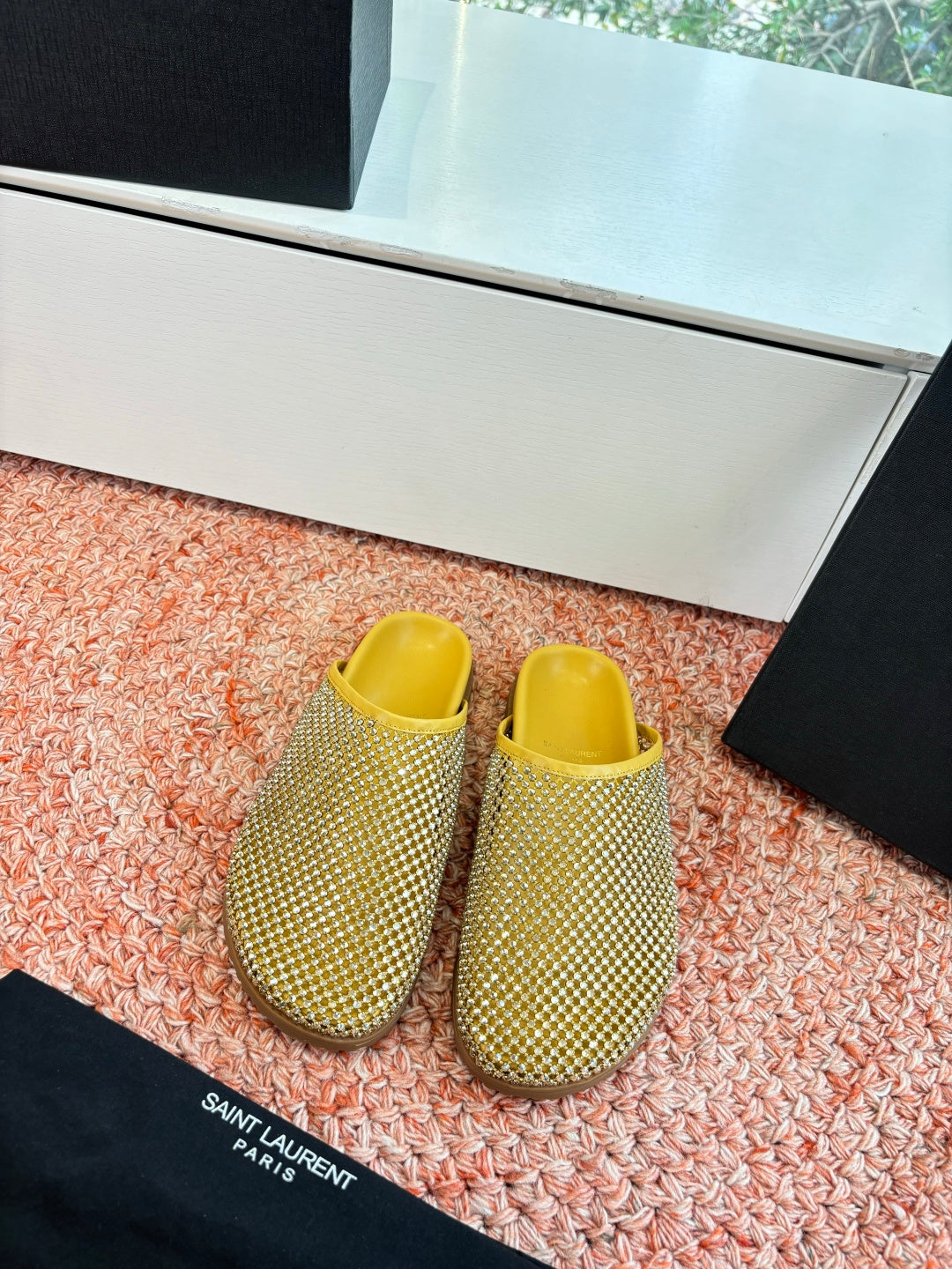 Saint Laurent Paris Slipper