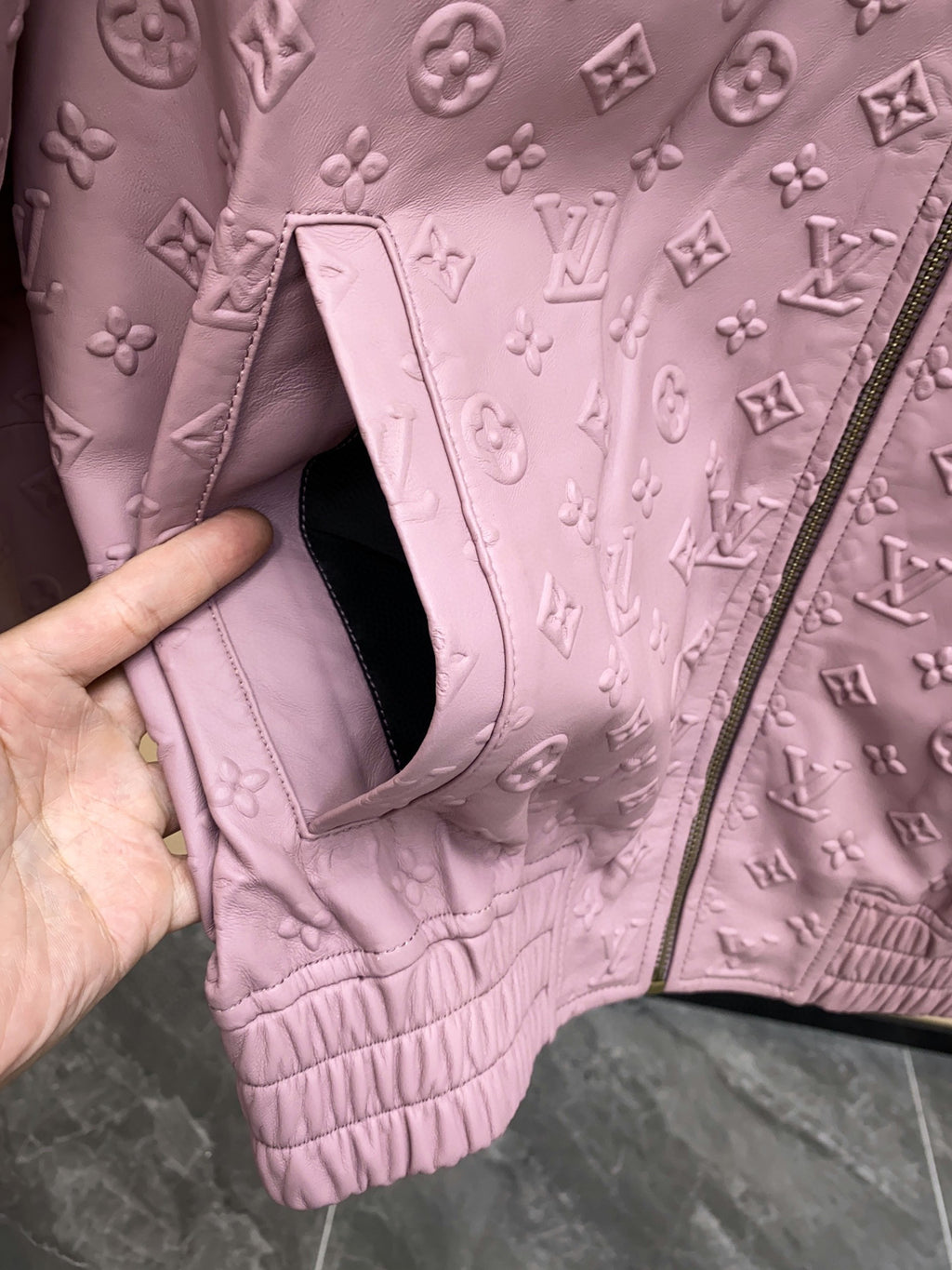 Louis Vuitton Deri Ceket