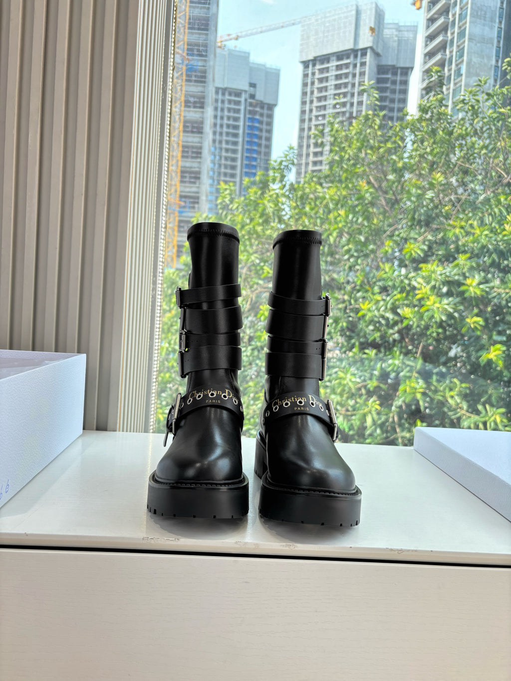 Dior Deri Çizme