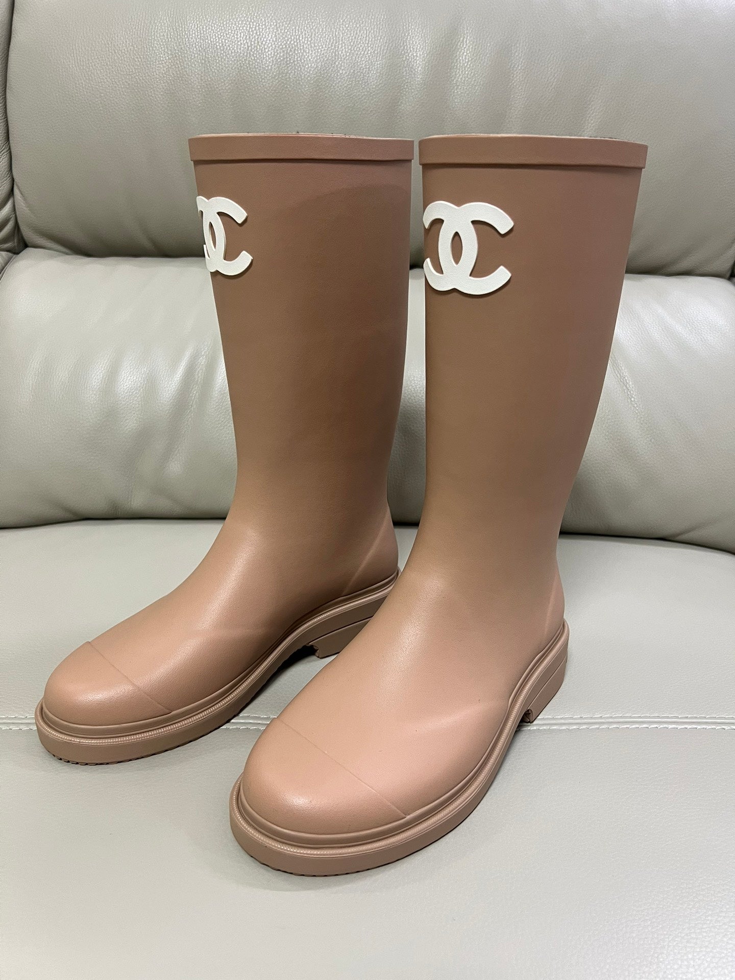 Chanel Rain Boot