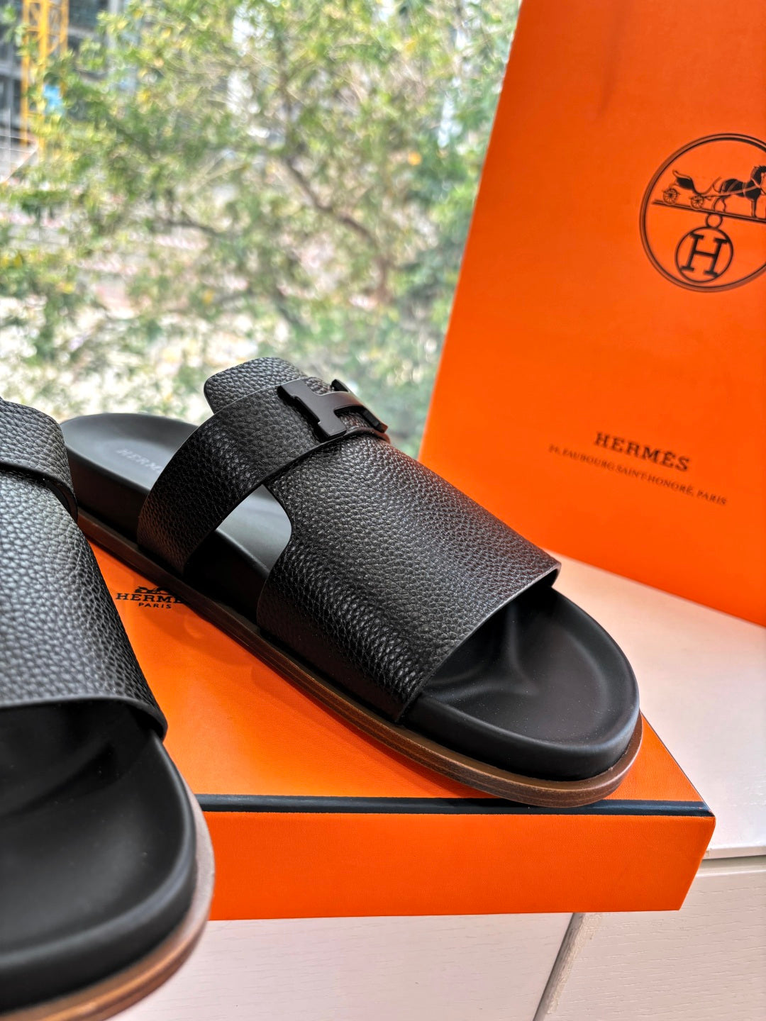 Hermes Slipper