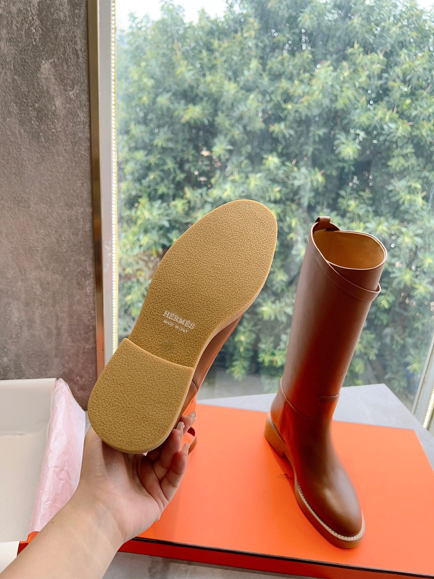 Hermes Çizme Premium