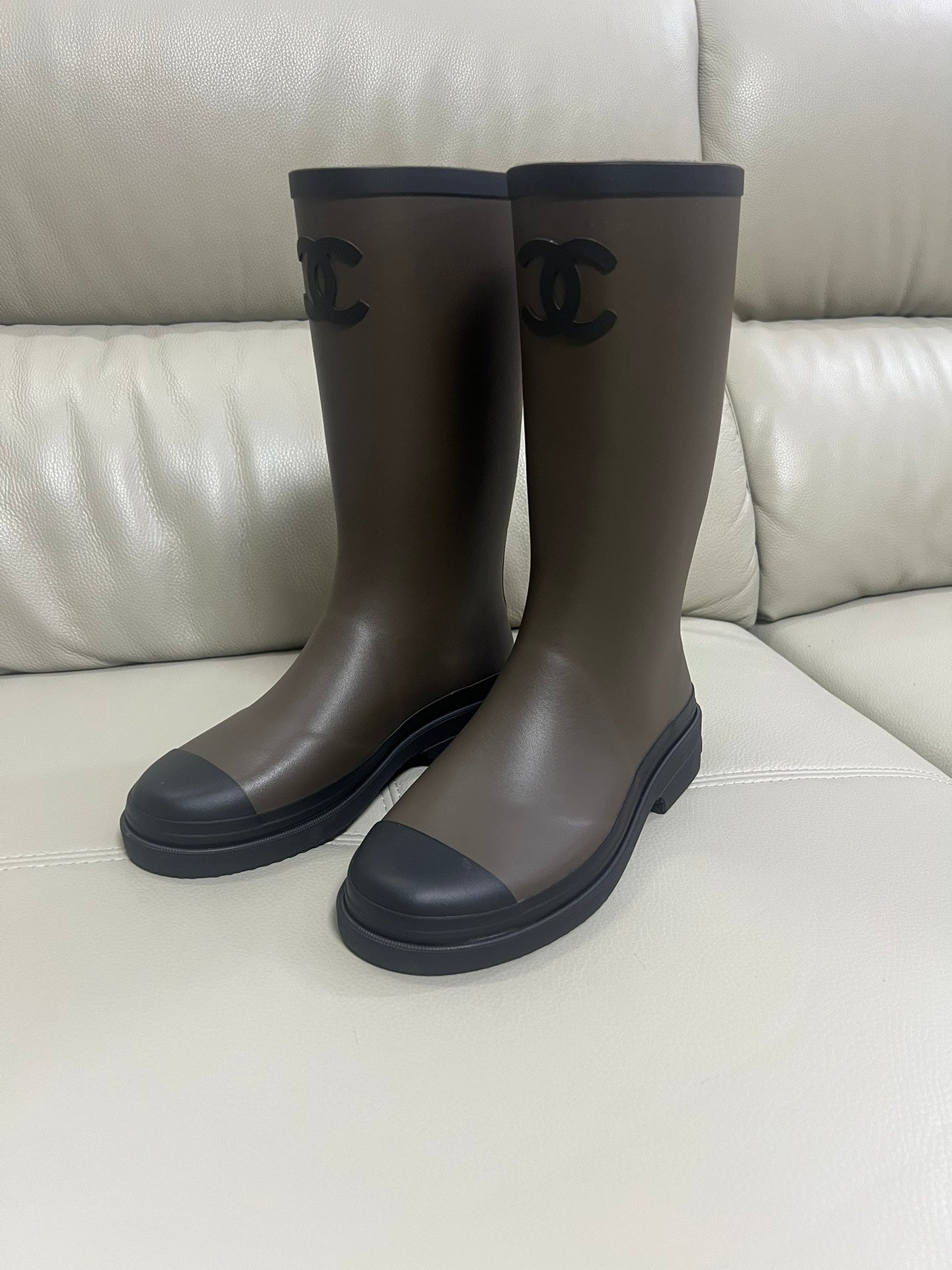 Chanel Rain Boot