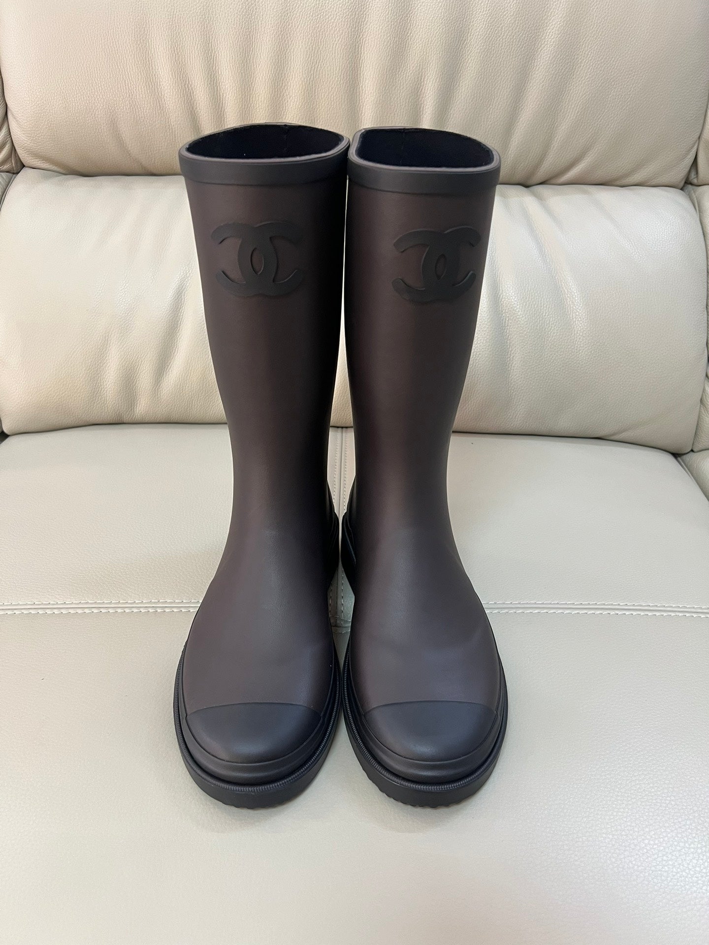 Chanel Rain Boot