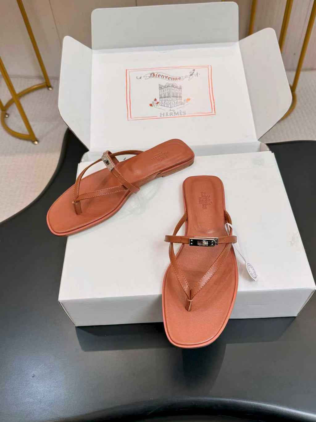 Hermes Slipper