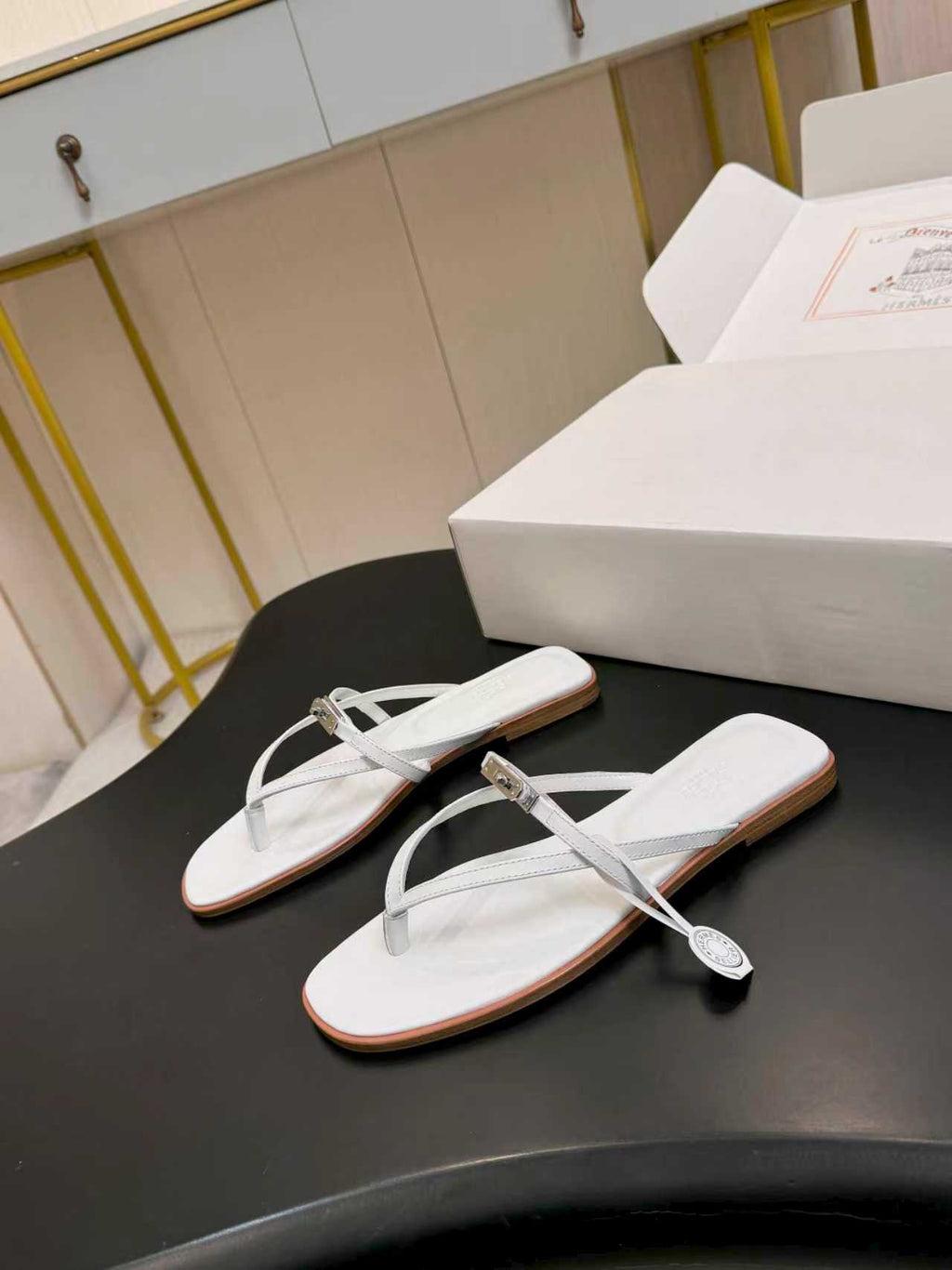 Hermes Slipper