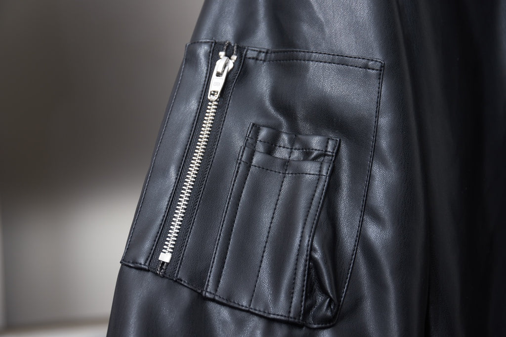 Balenciaga Deri Ceket Unisex