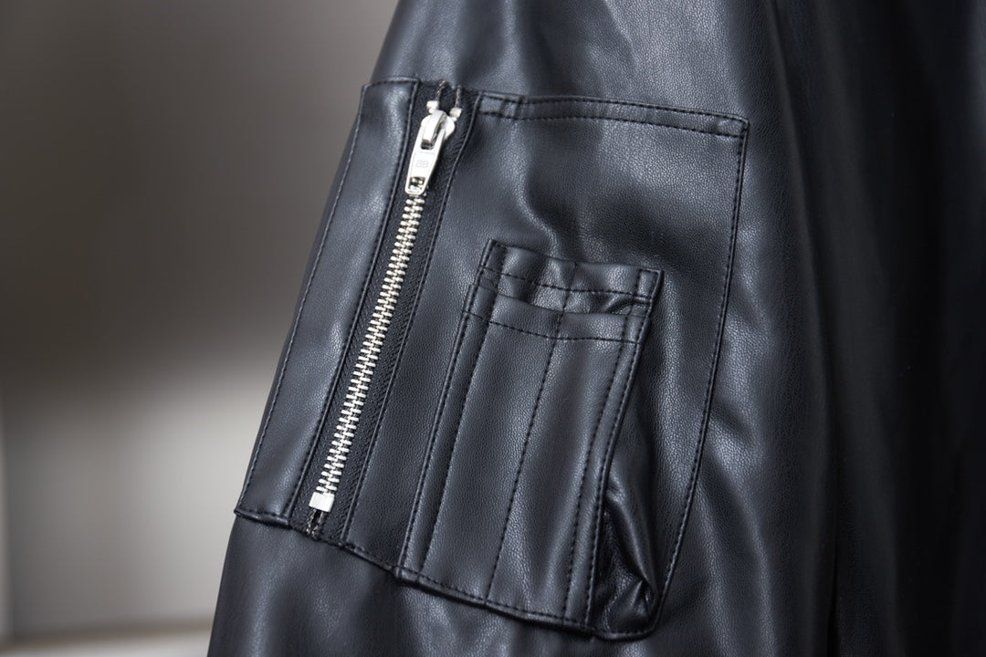 Balenciaga Deri Ceket Unisex