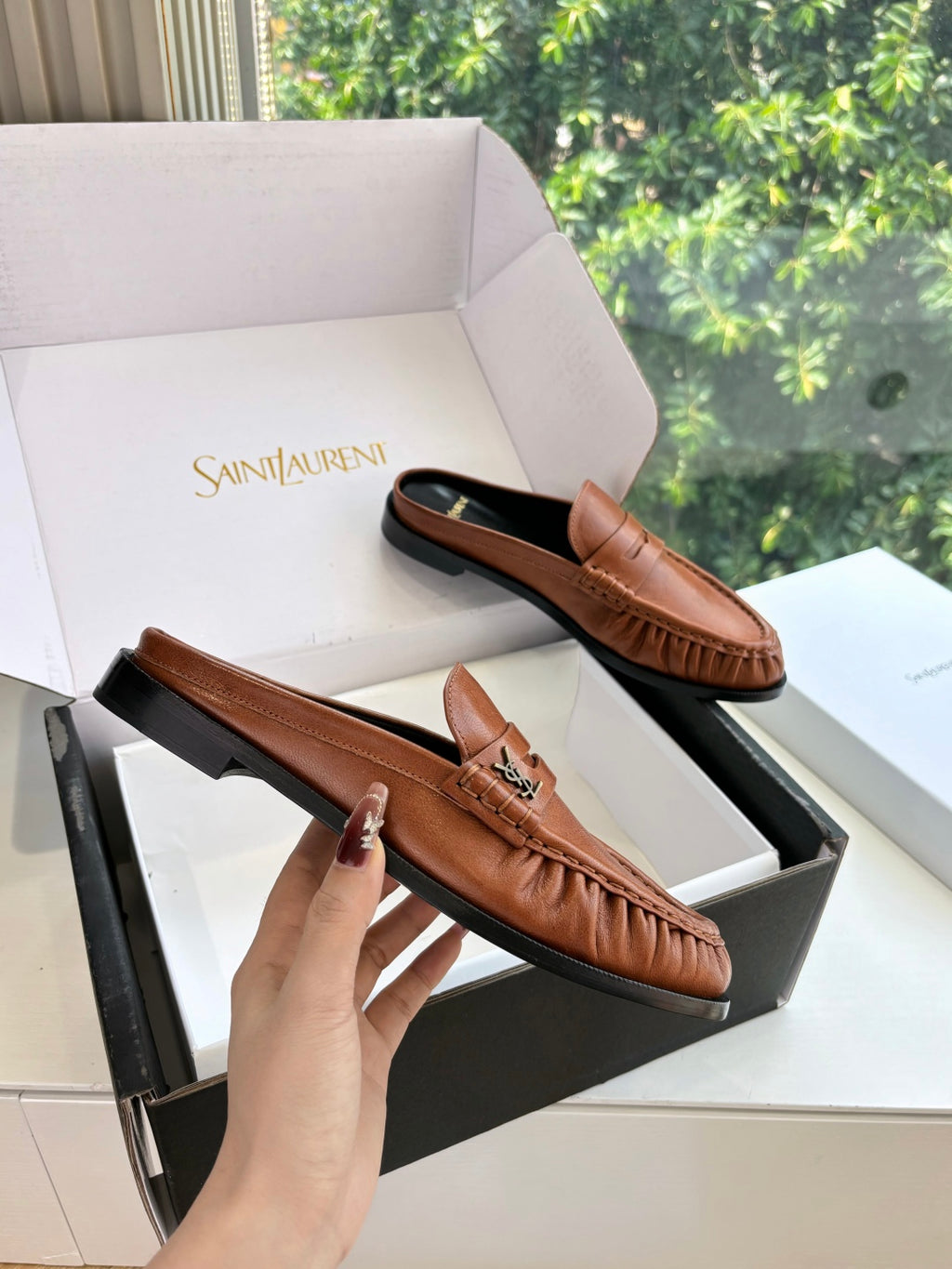 Saint Laurent Paris Terlik