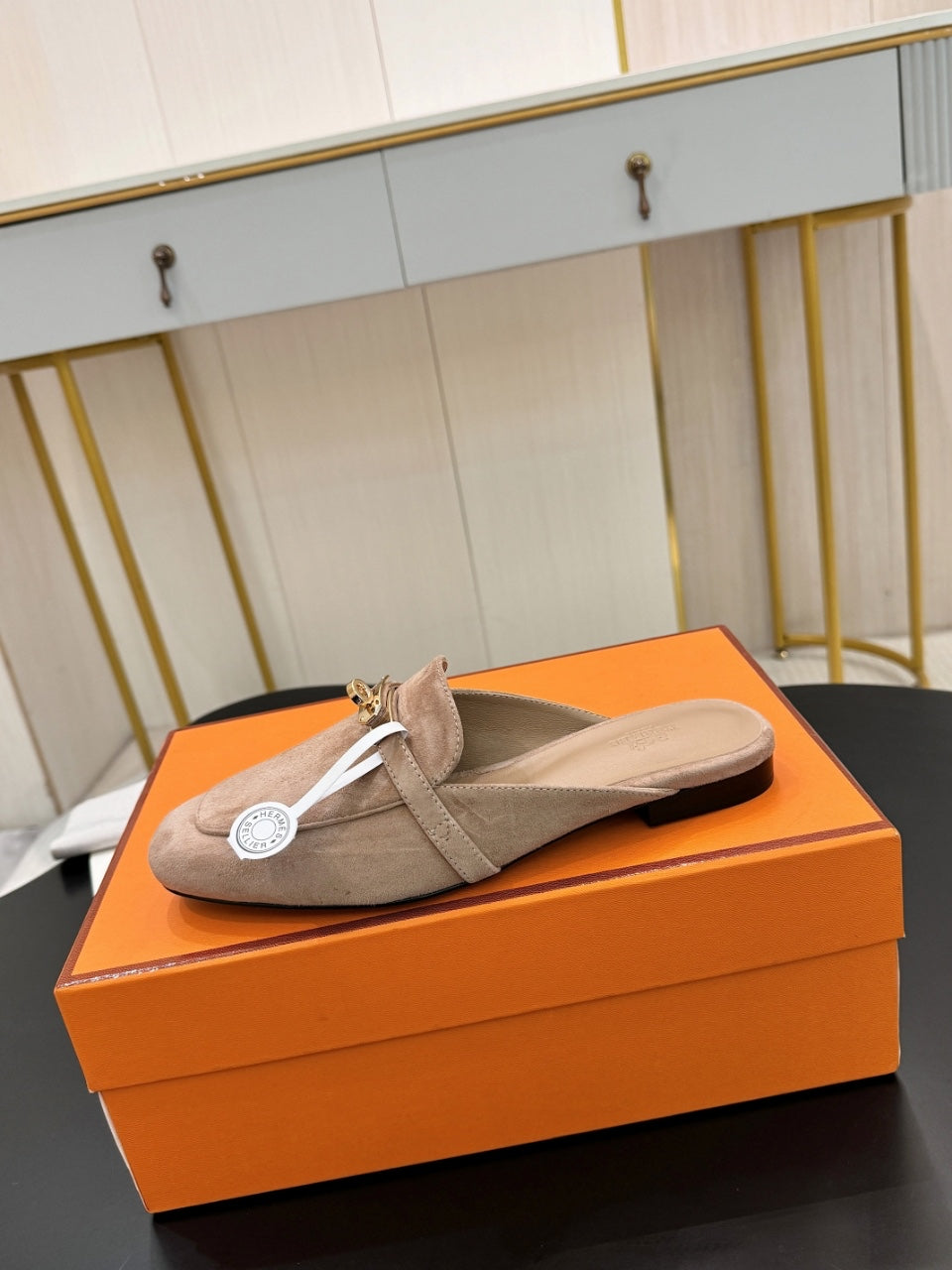 Hermes Slipper