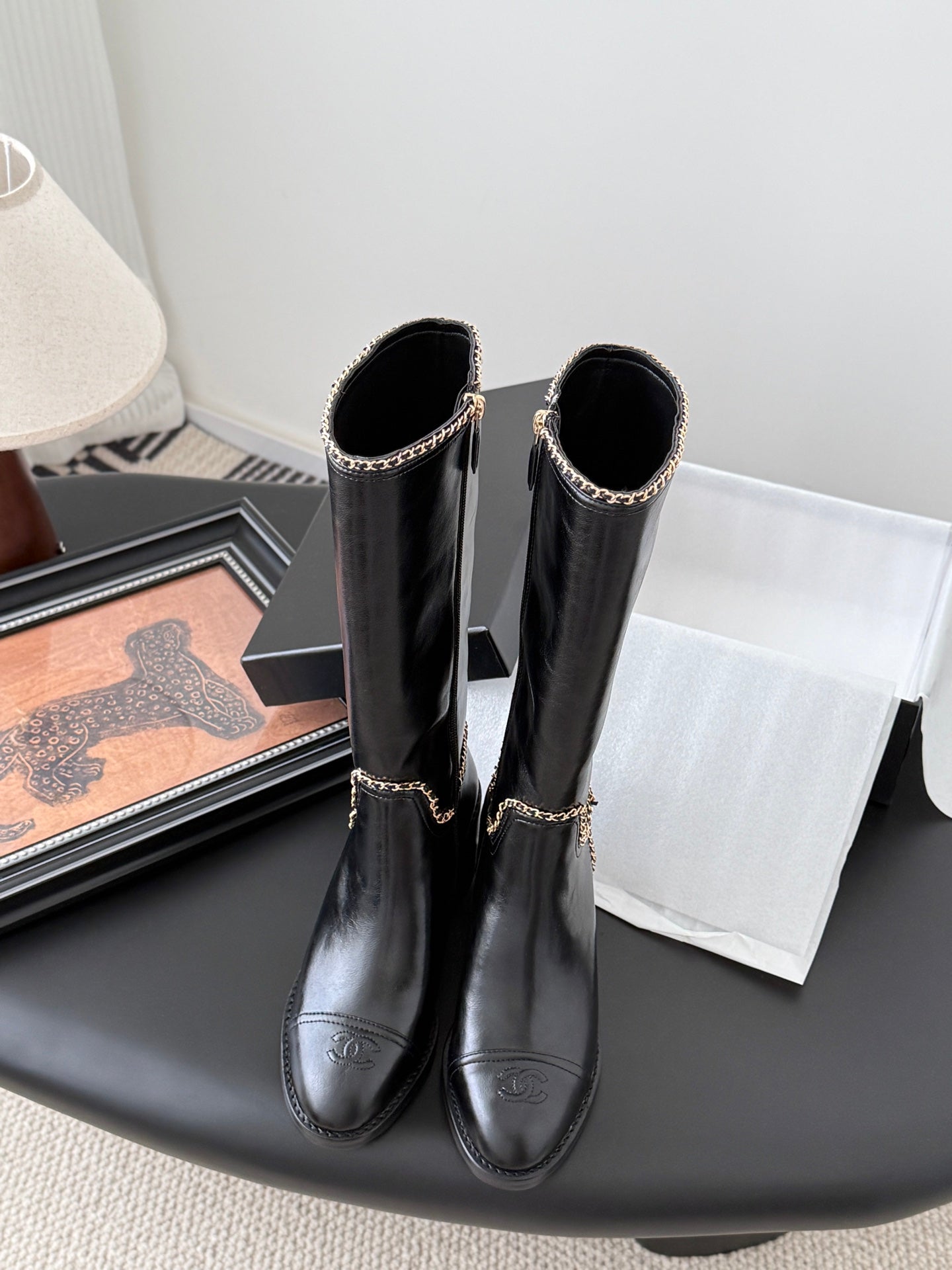 Chanel Deri Çizme