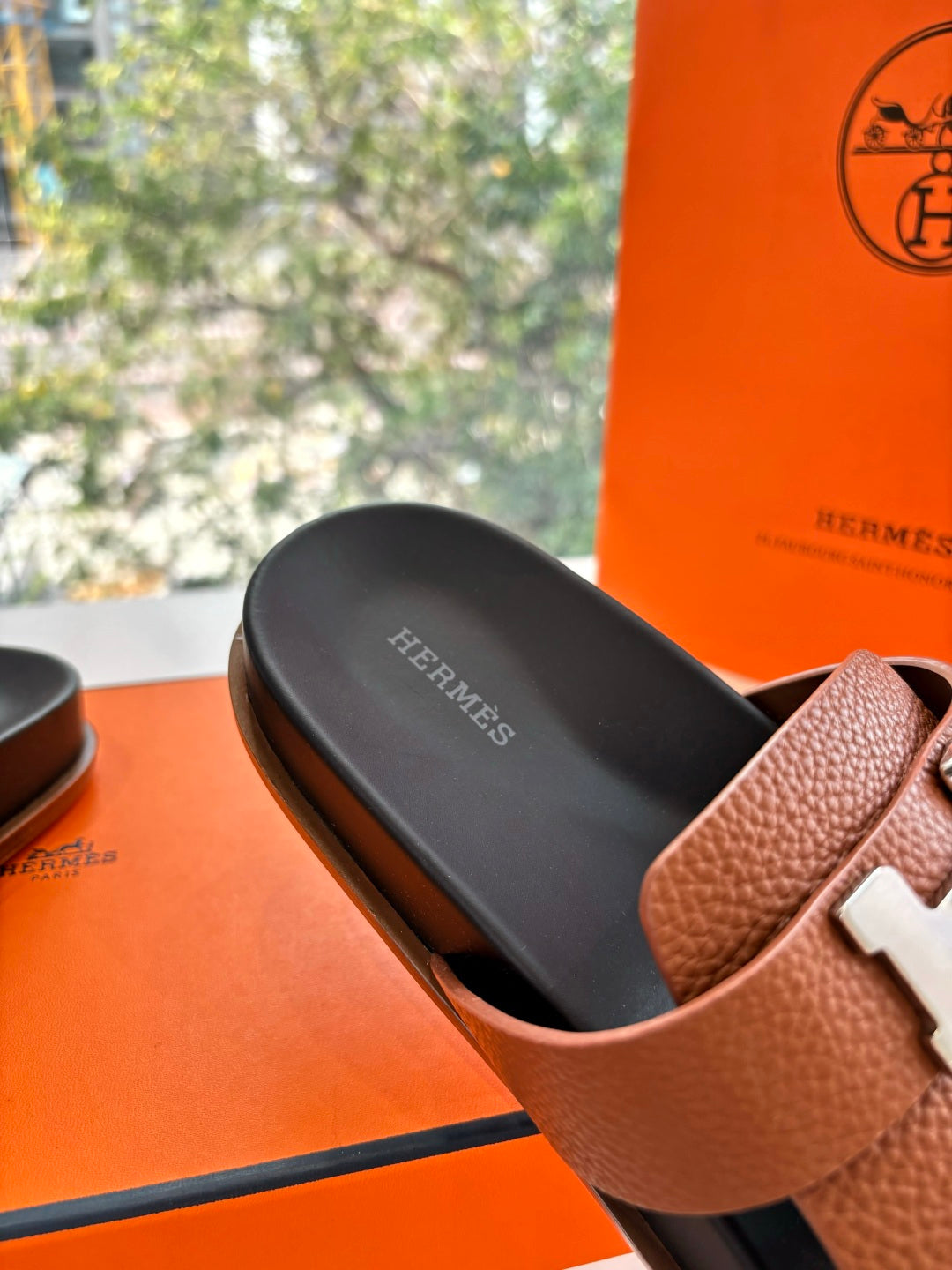 Hermes Slipper