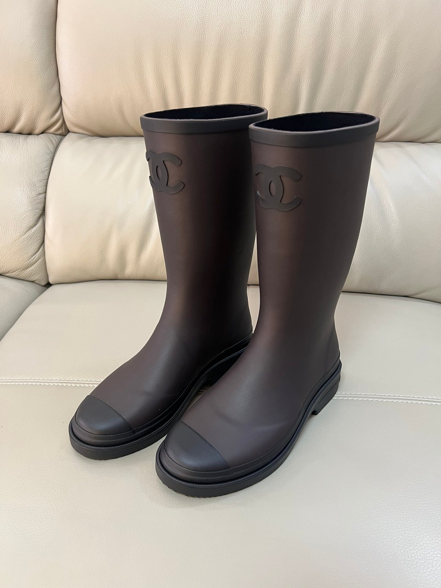 Chanel Rain Boot
