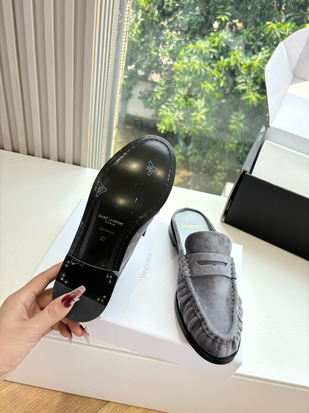 Saint Laurent Paris Terlik