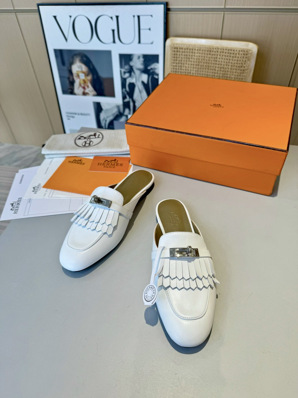 Hermes Slipper