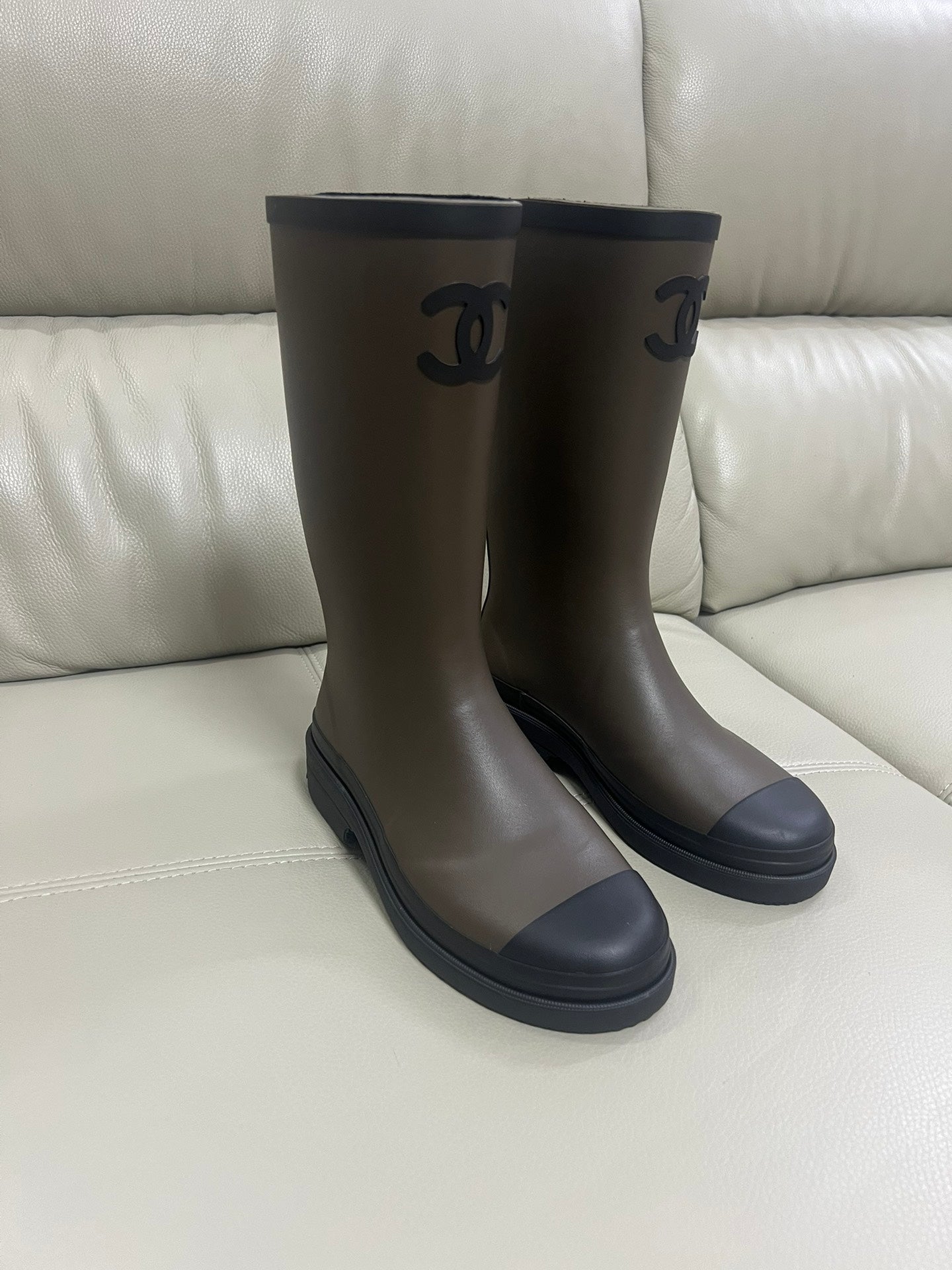 Chanel Rain Boot