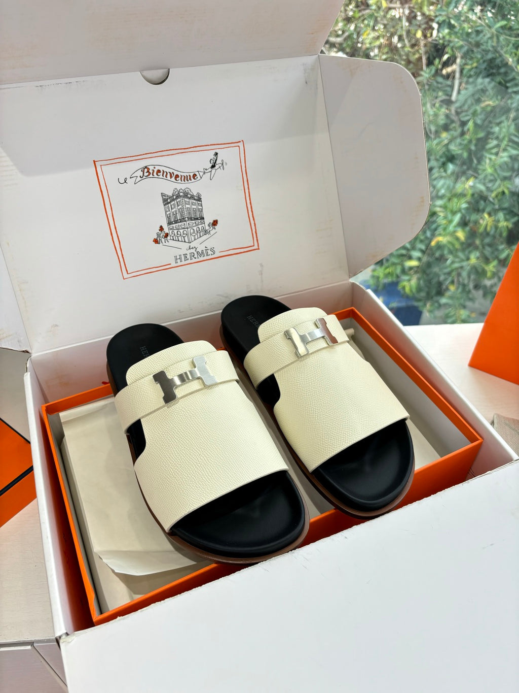 Hermes Slipper