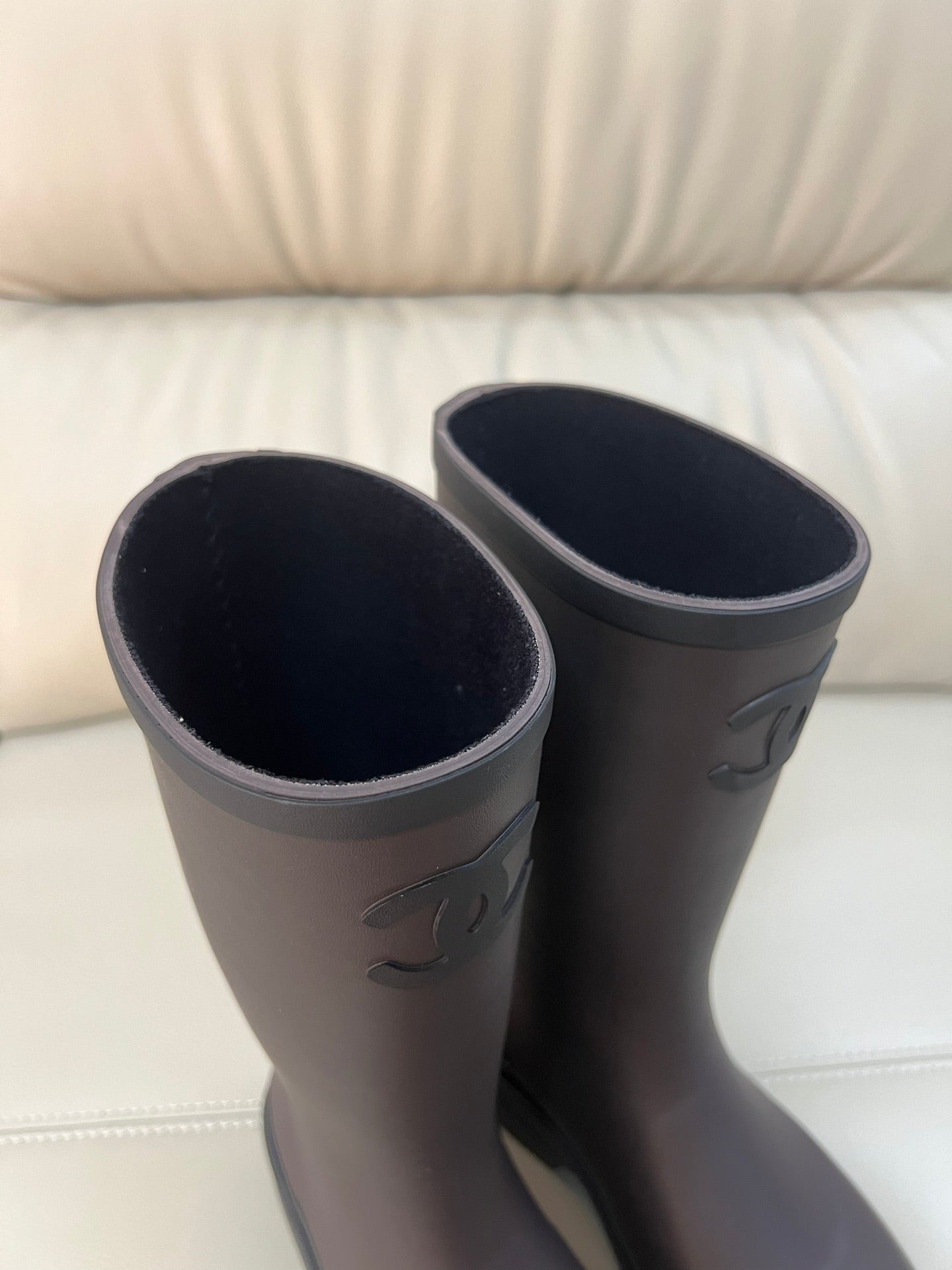 Chanel Rain Boot