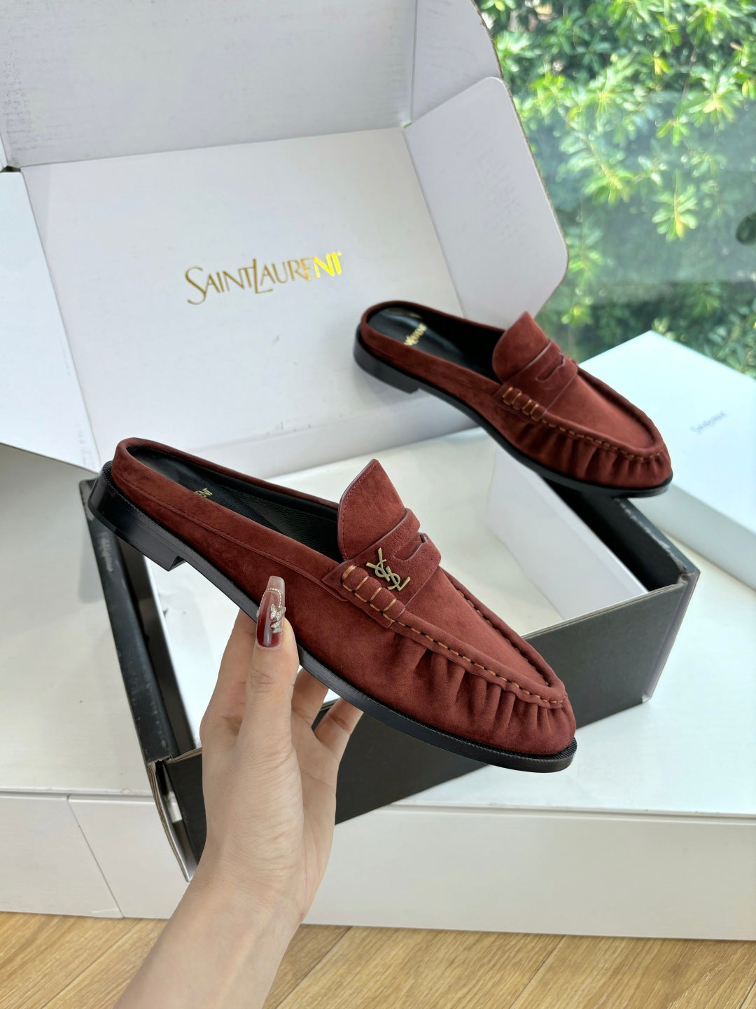 Saint Laurent Paris Terlik