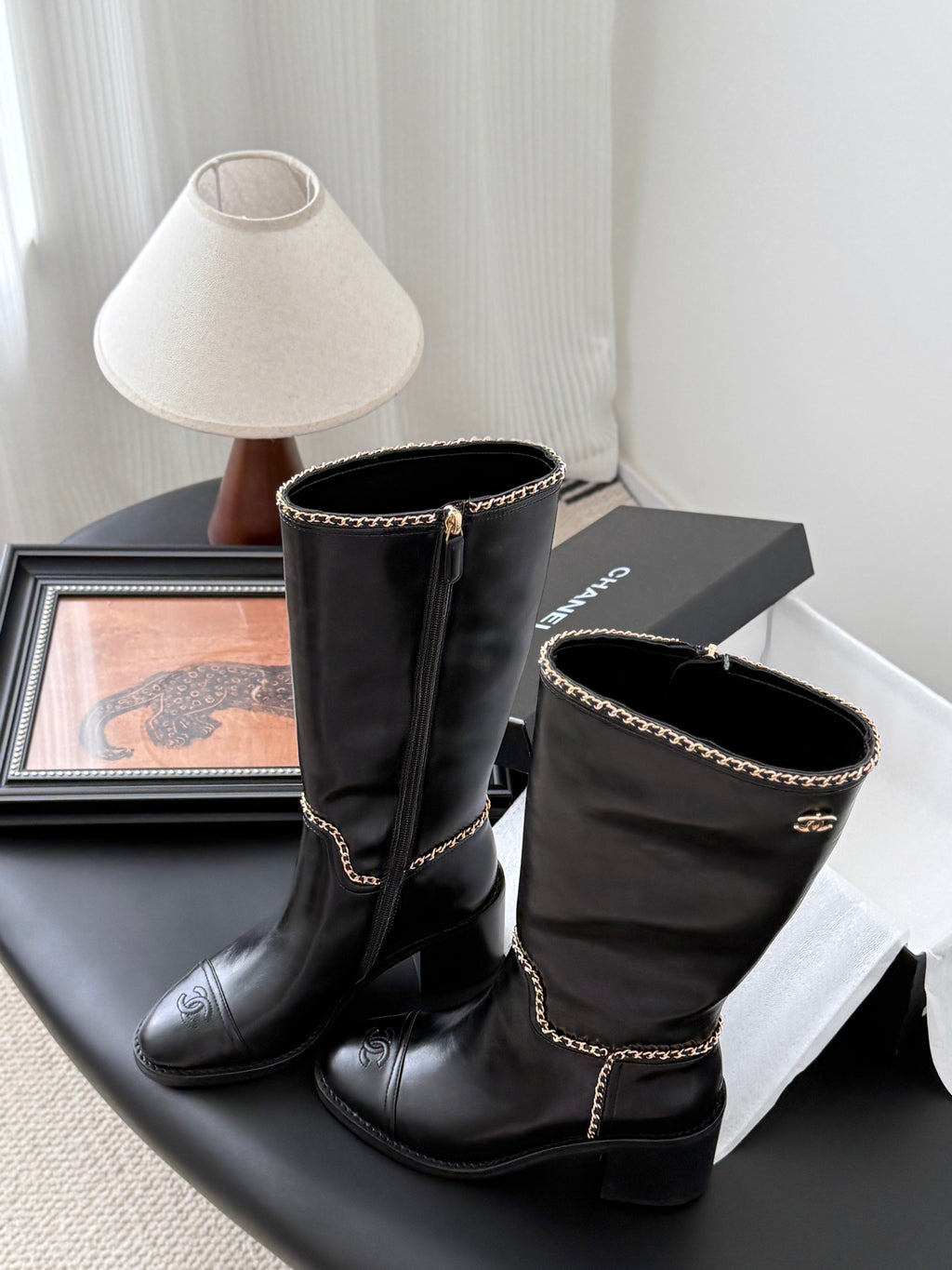 Chanel Deri Çizme