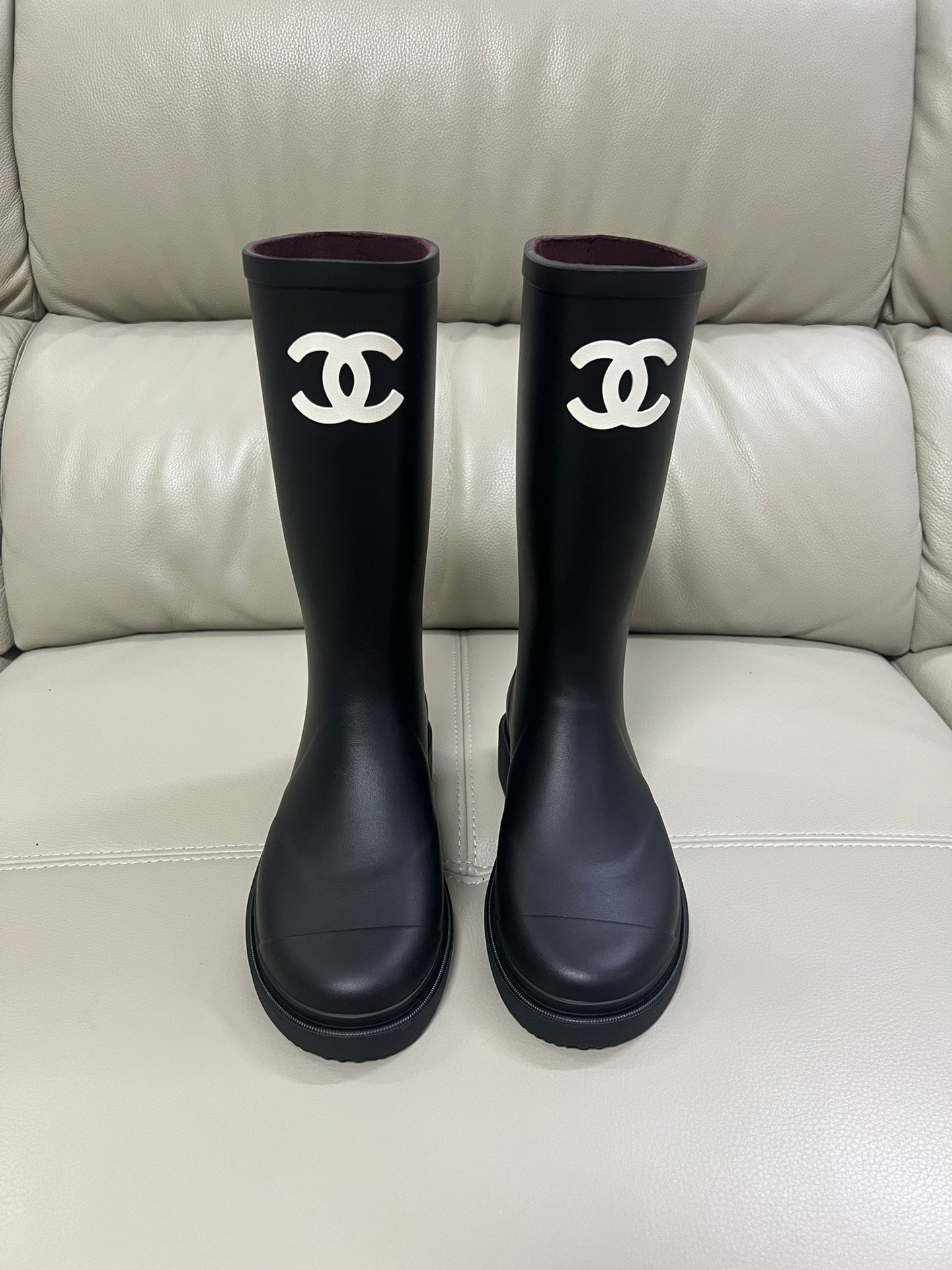 Chanel Rain Boot
