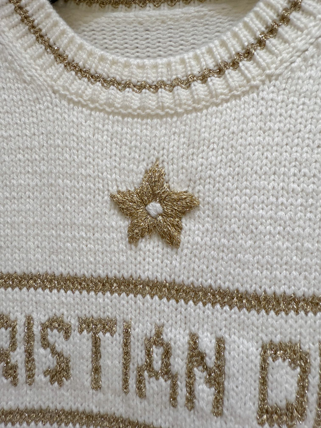 Christian Dior Yarımkol Kazak