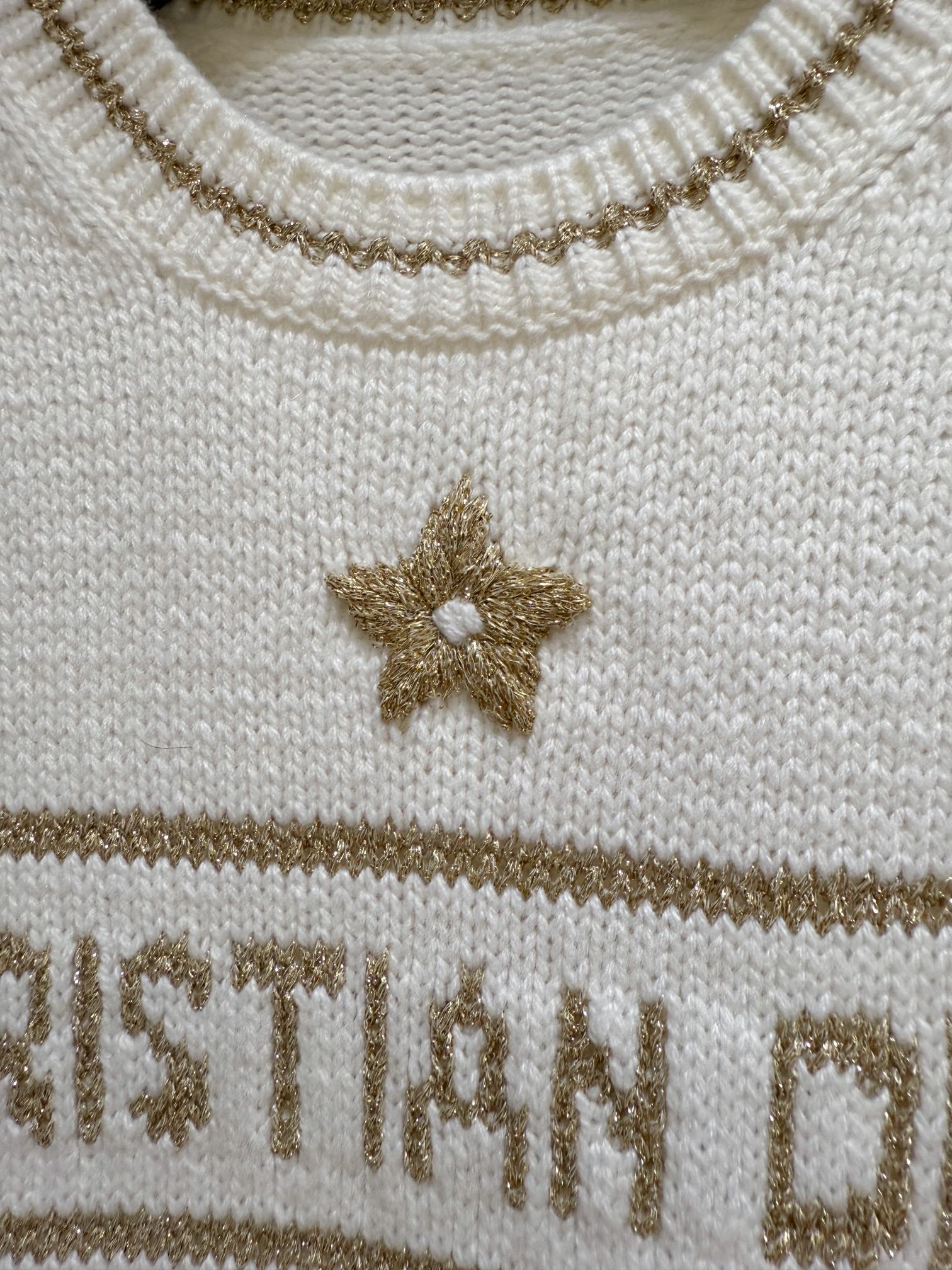 Christian Dior Yarımkol Kazak