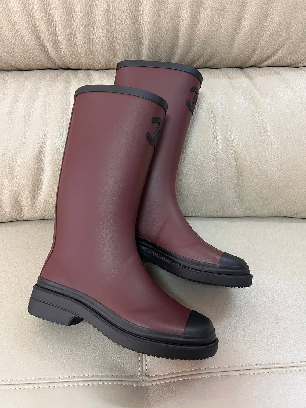 Chanel Rain Boot